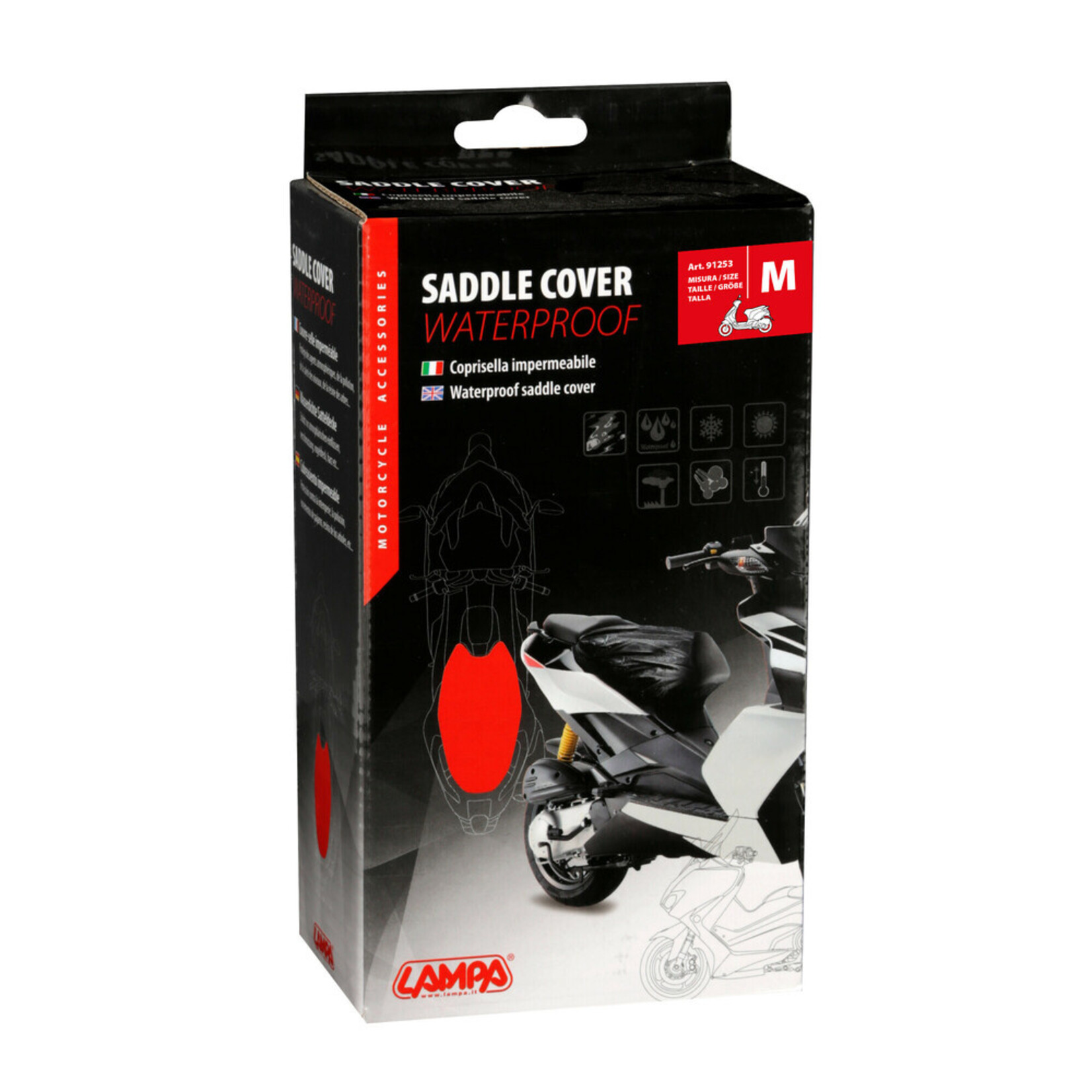 Lampa Waterproof saddle cover - L - 74x100 cm