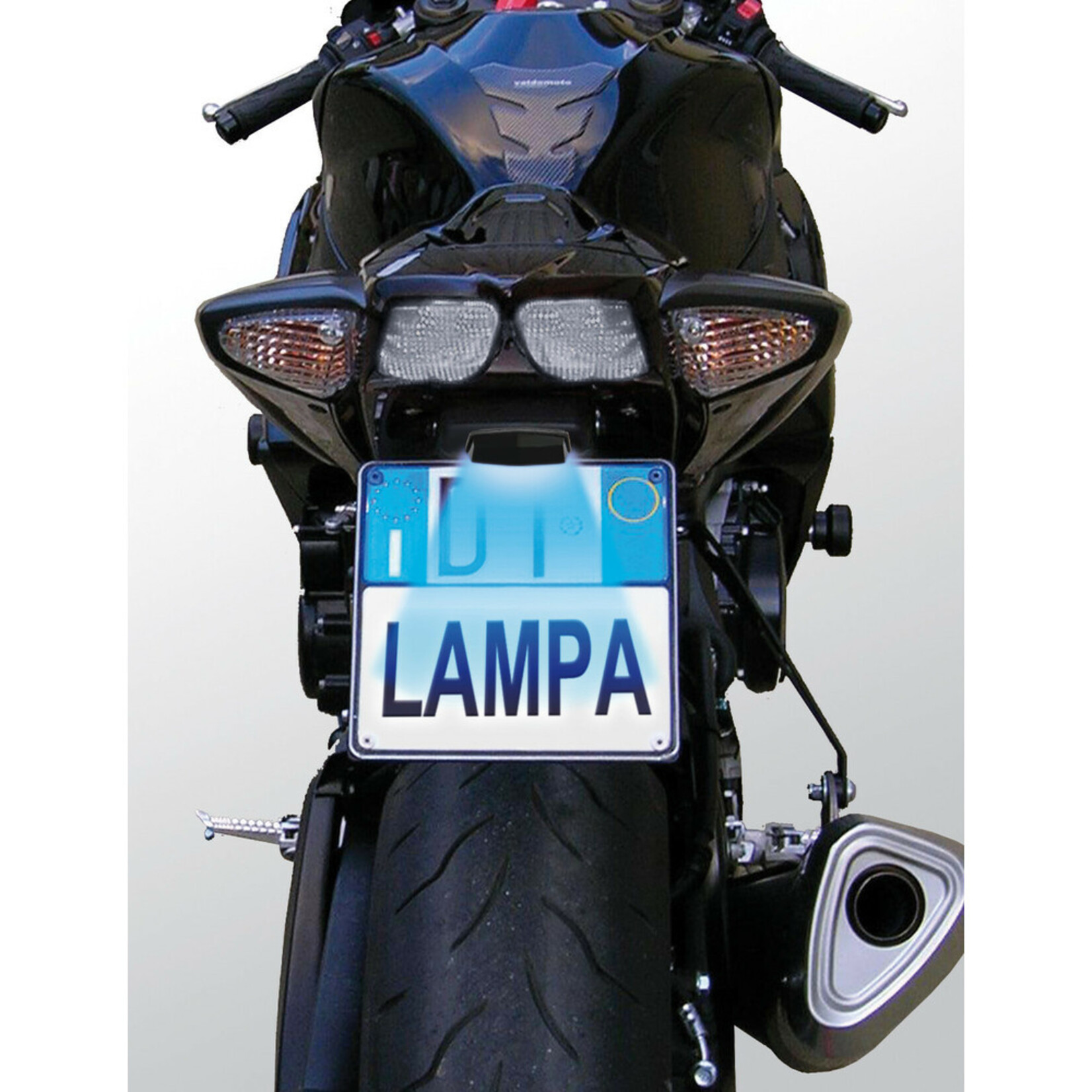 Lampa 90166 | 3 Led Smd licence plate lamp - White