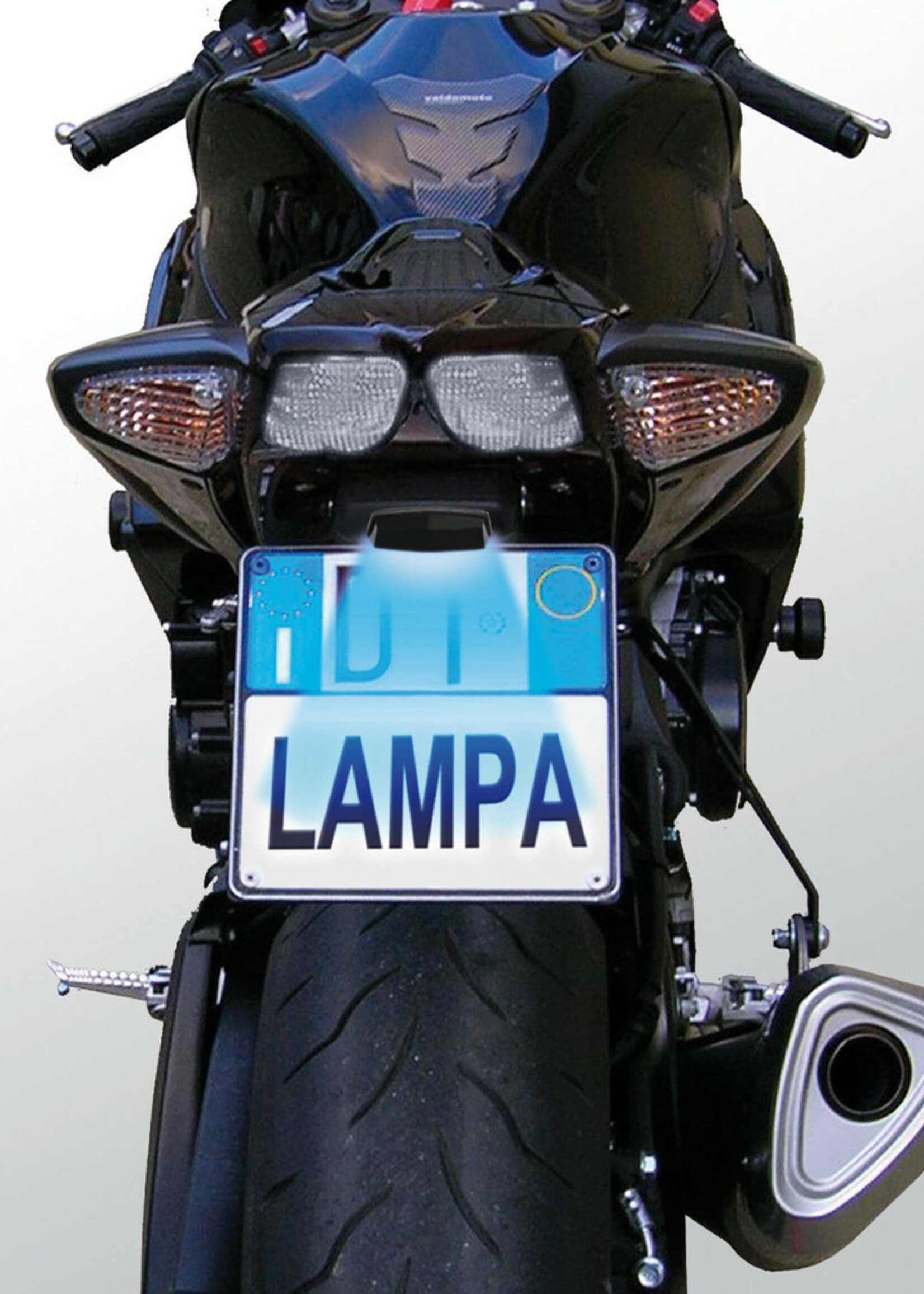 Lampa 90166 | 3 Led Smd licence plate lamp - White