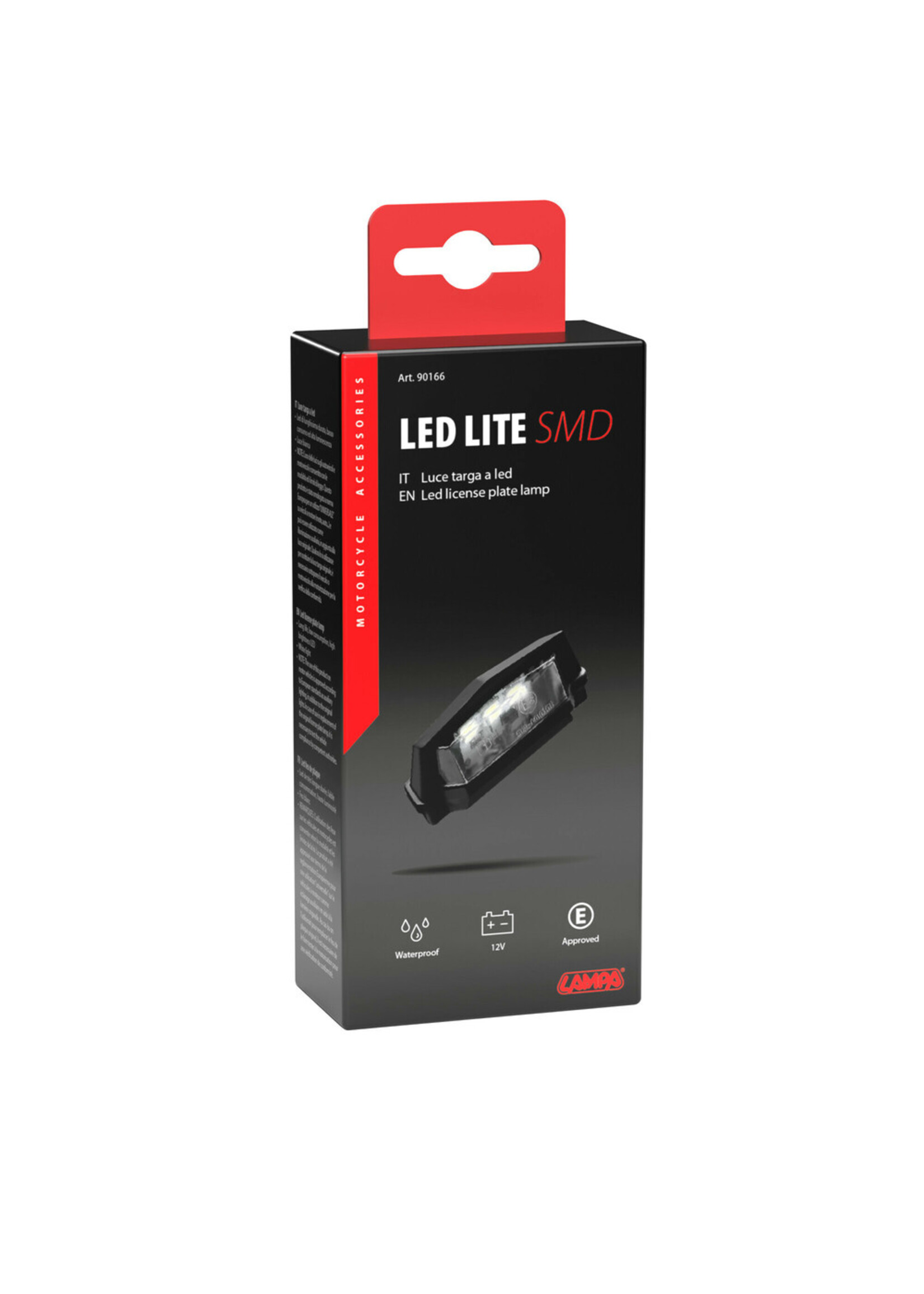 Lampa 90166 | 3 Led Smd licence plate lamp - White