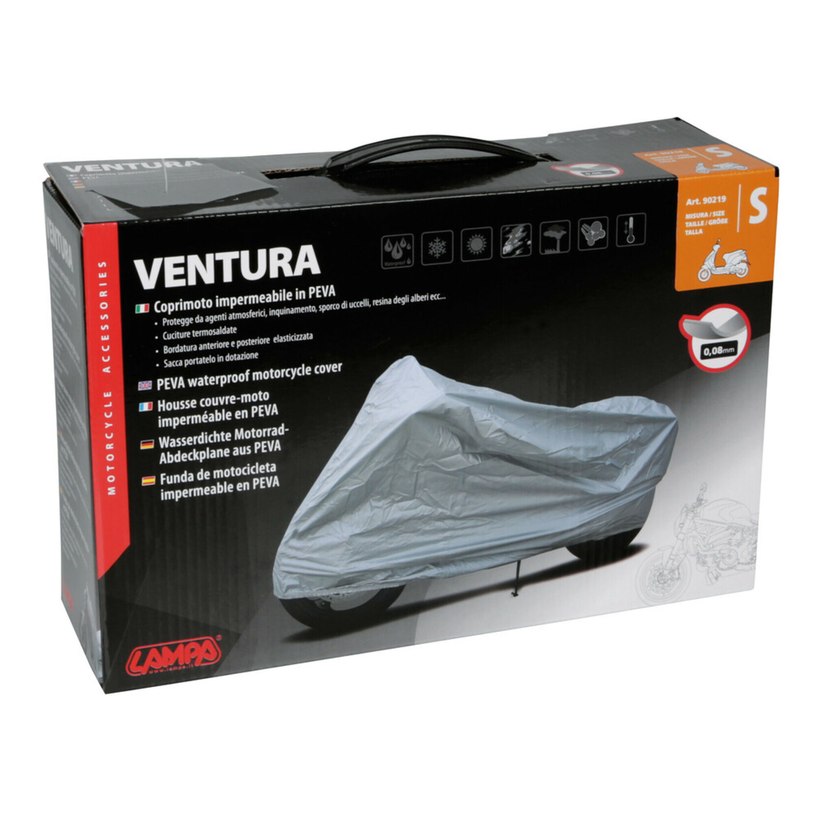 Lampa 90219 | Ventura, motorhoes - S, 183x119x89 cm (LHW)