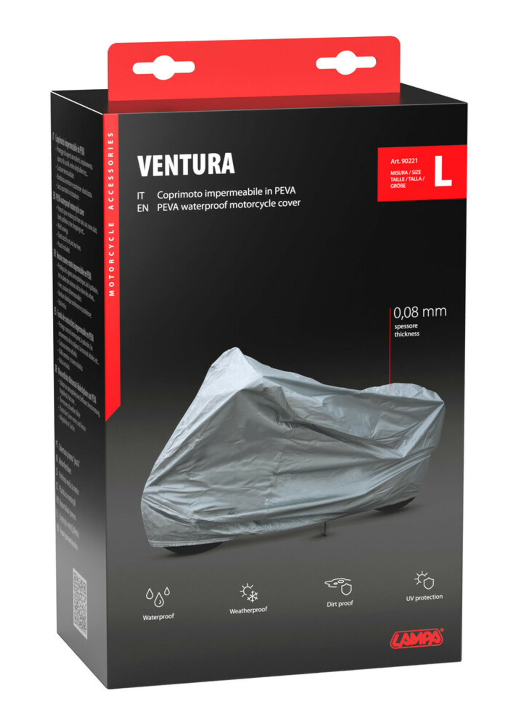 Lampa 90219 | Ventura, motorhoes - S, 183x119x89 cm (LHW)