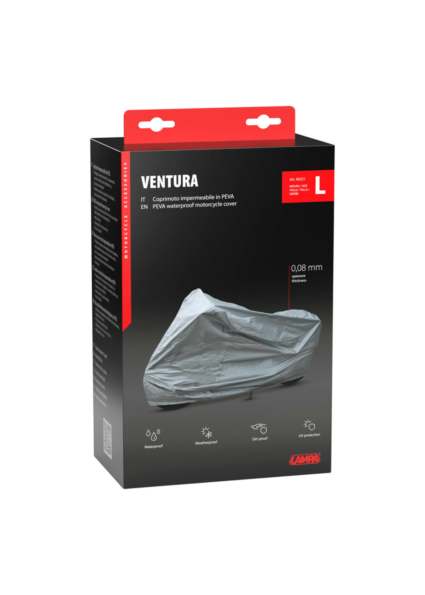 Lampa 90219 | Ventura, motorhoes - S, 183x119x89 cm (LHW)