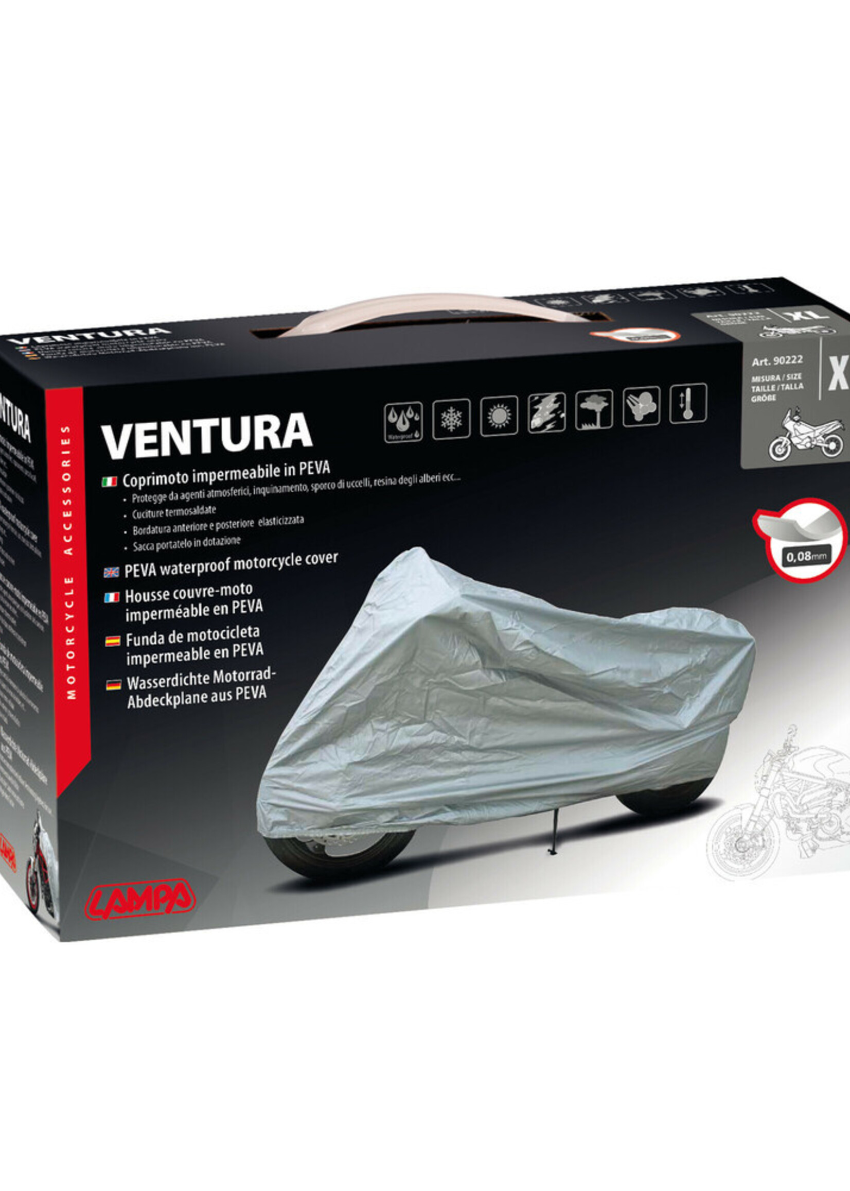 Lampa 90219 | Ventura, motorhoes - S, 183x119x89 cm (LHW)