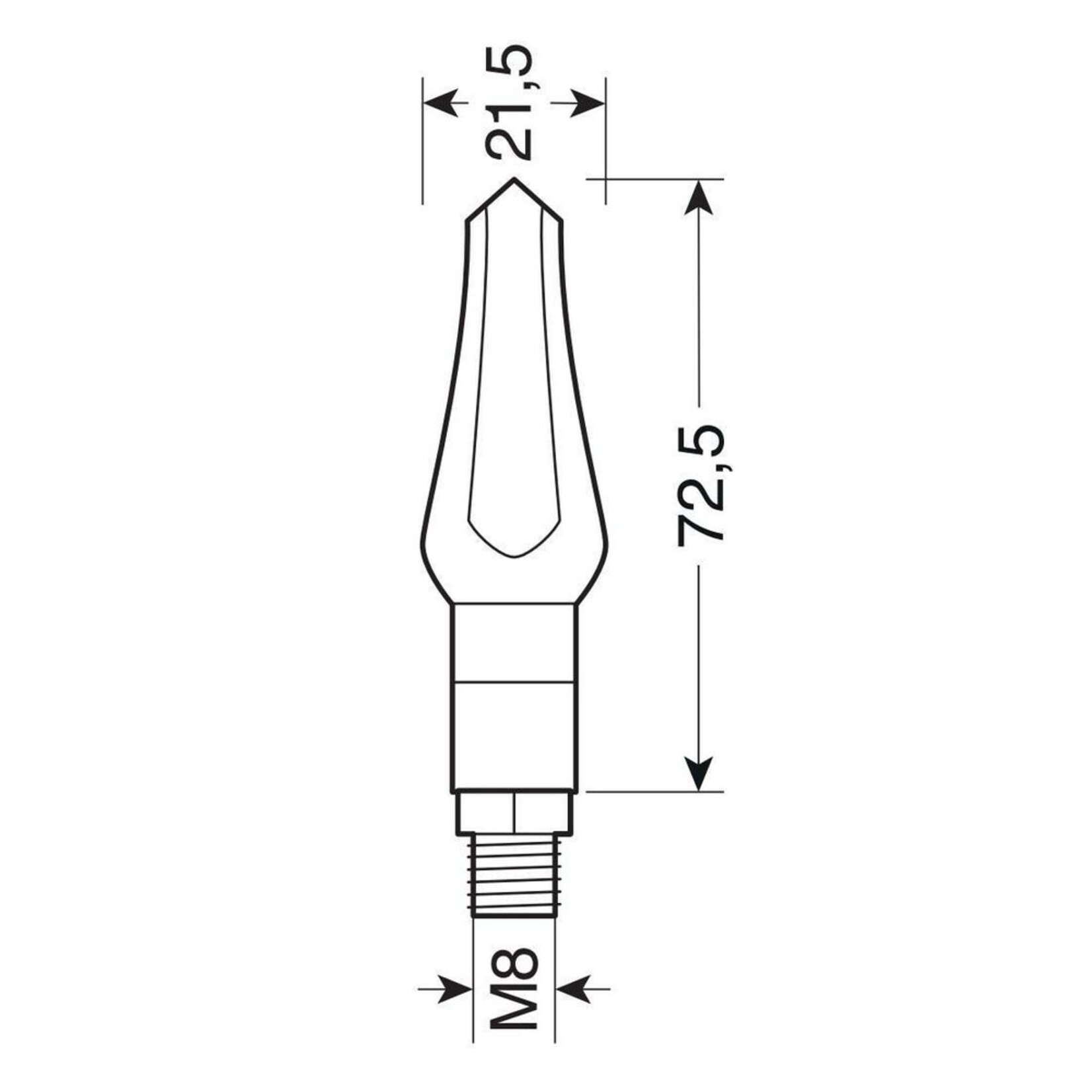 Lampa 90493 | Zephyr, Led corner lights - 12V LED