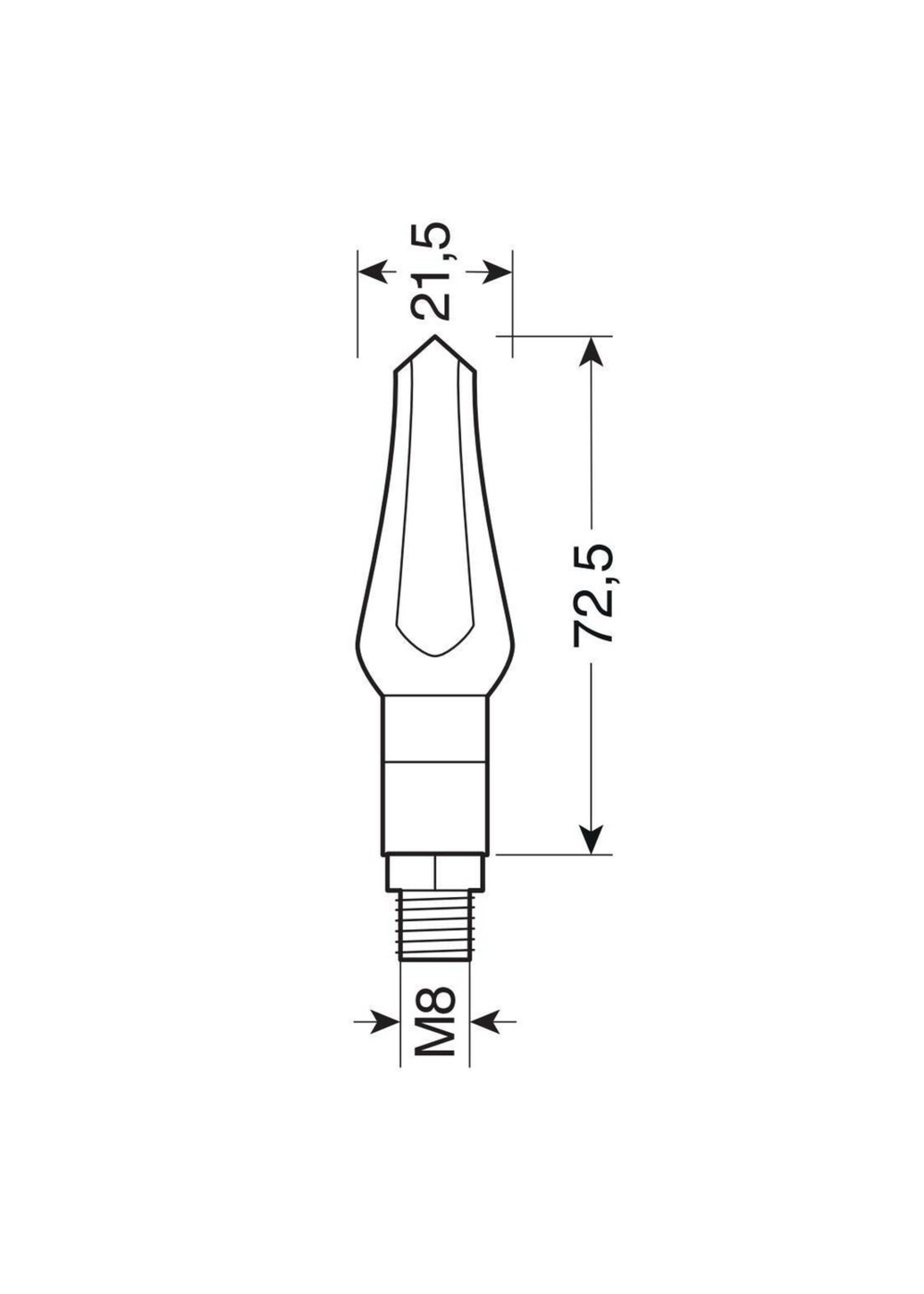Lampa 90493 | Zephyr, Led corner lights - 12V LED