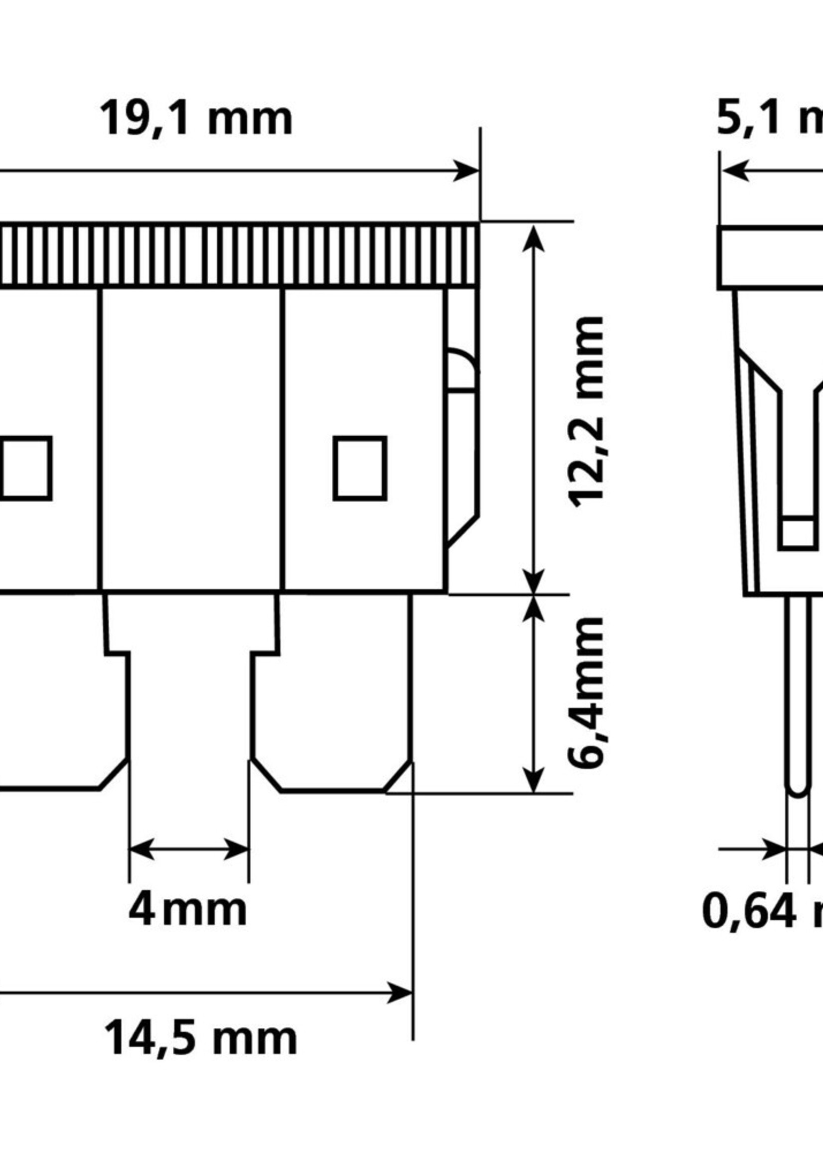 Lampa 70080 | Set 10 assorted plug-in fuses, 12/32V