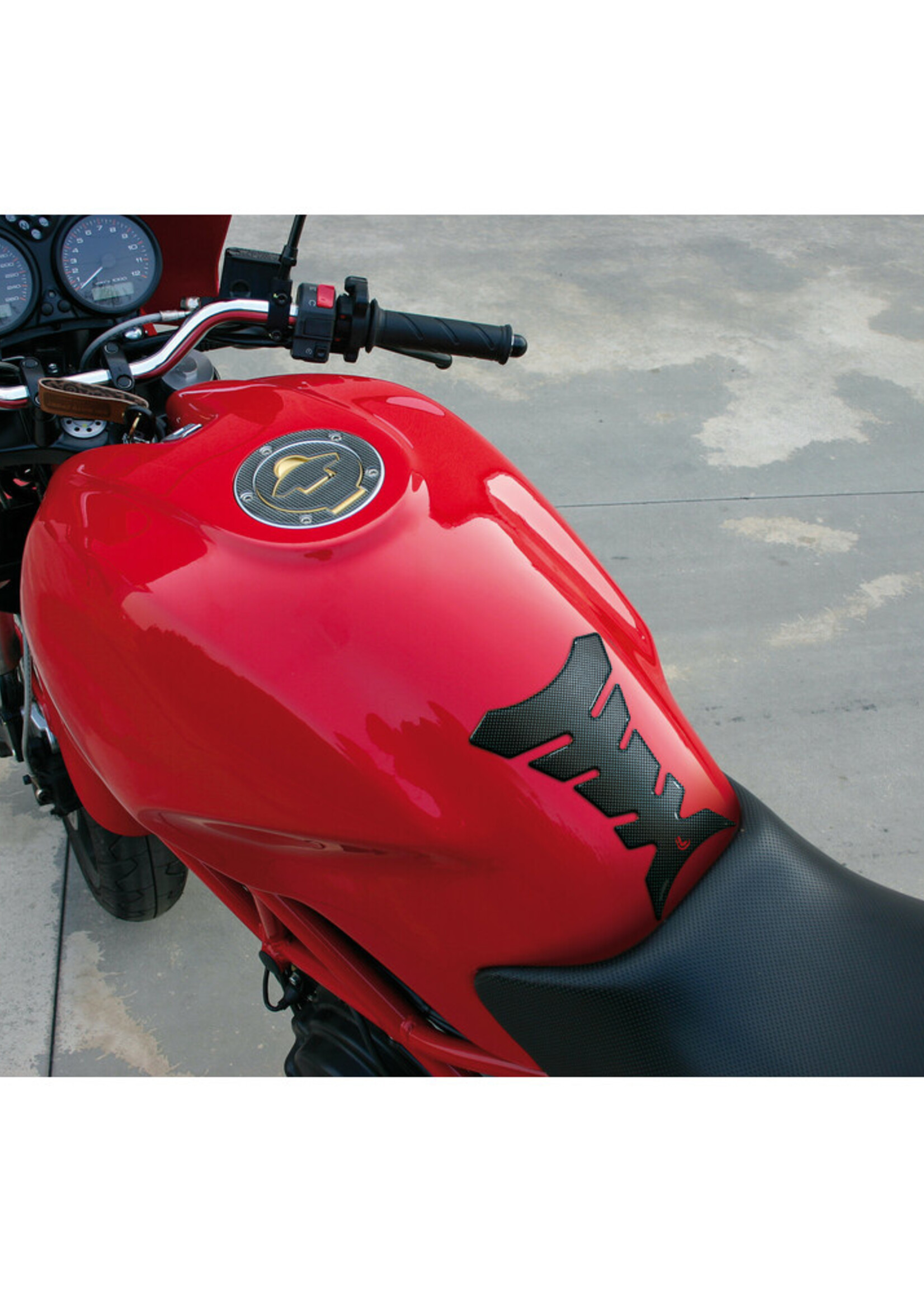 Lampa 90010 | Pro-Tank X1, adhesive tank pad - Carbon