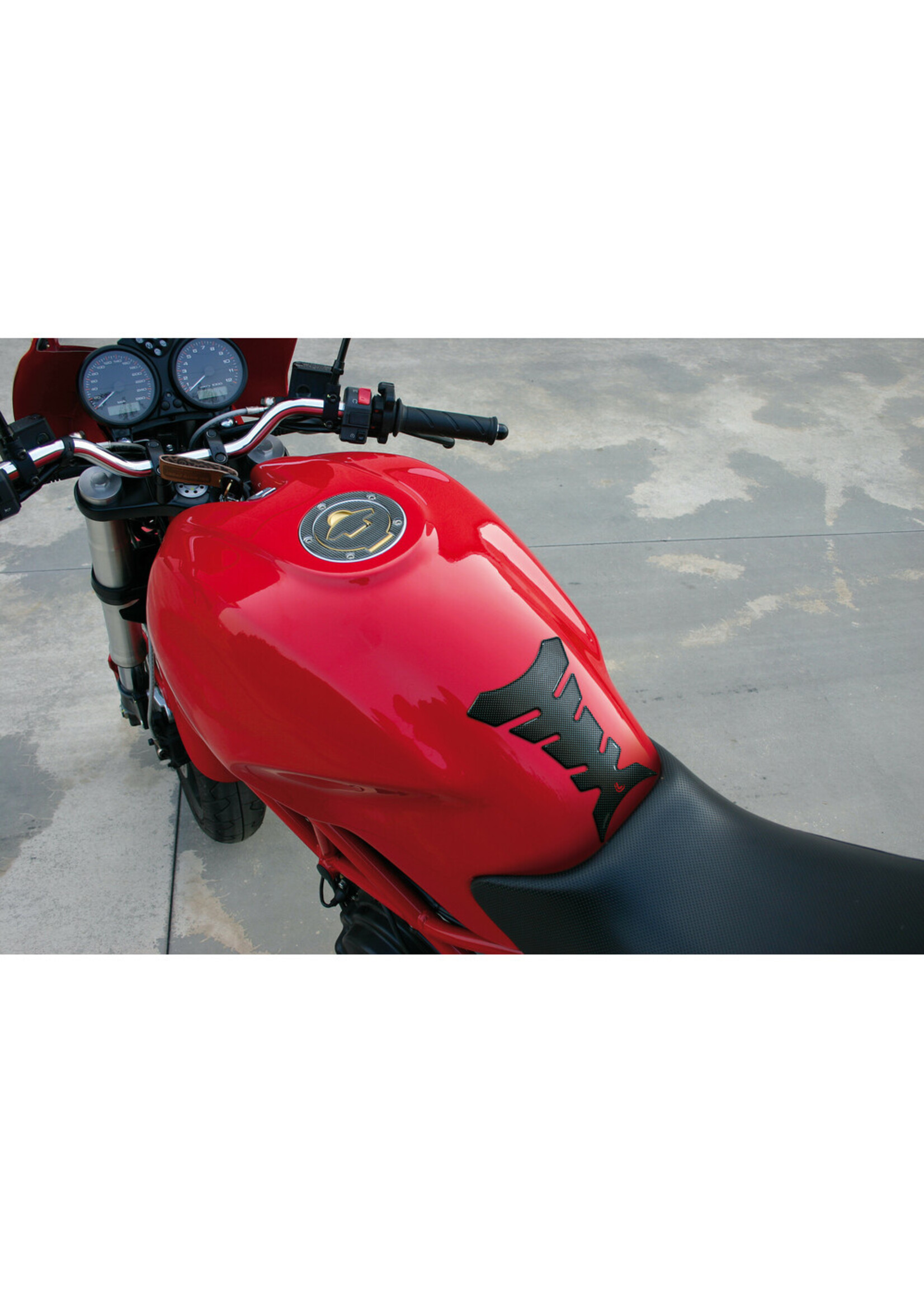 Lampa 90010 | Pro-Tank X1, adhesive tank pad - Carbon