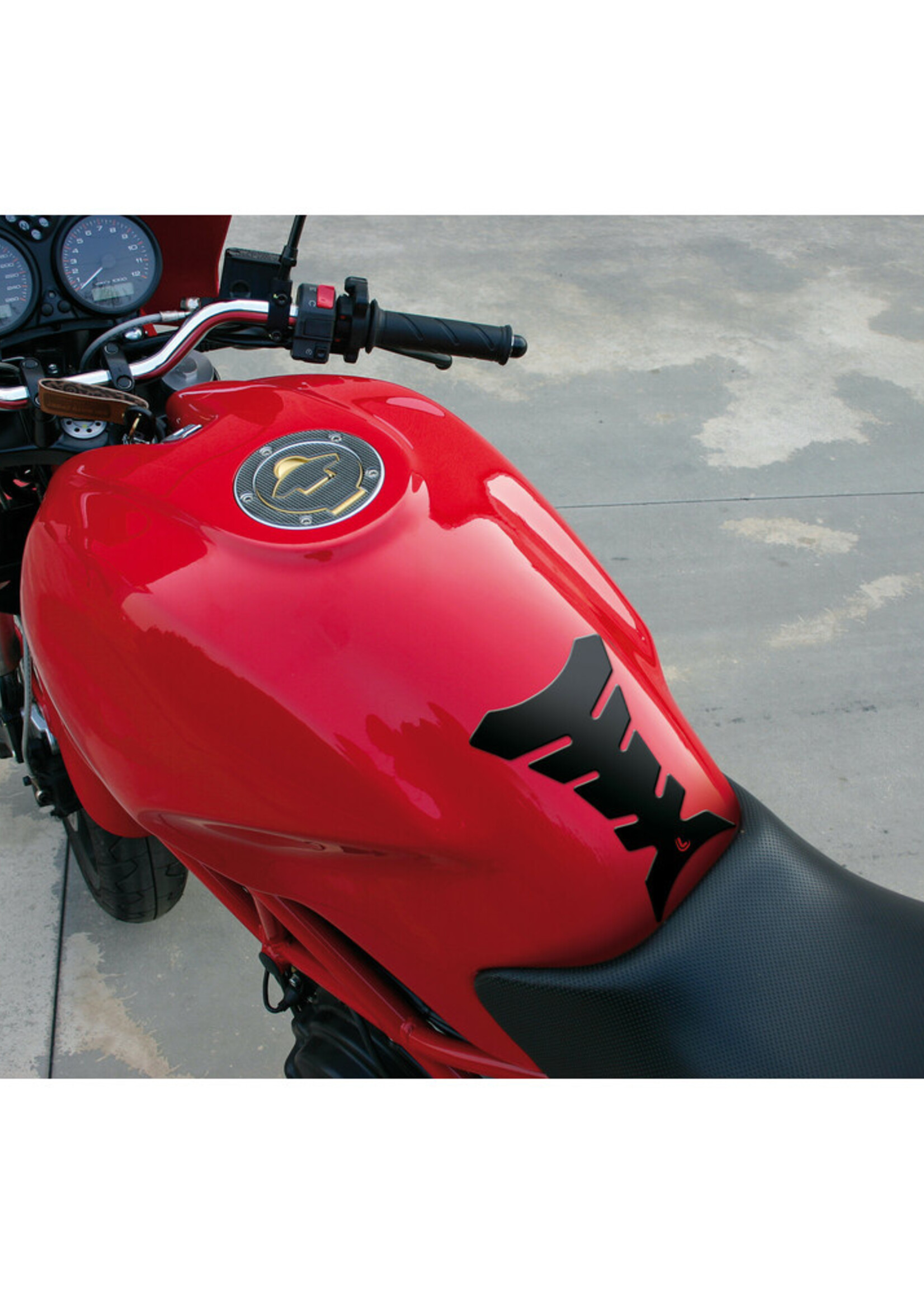 Lampa 90010 | Pro-Tank X1, adhesive tank pad - Carbon