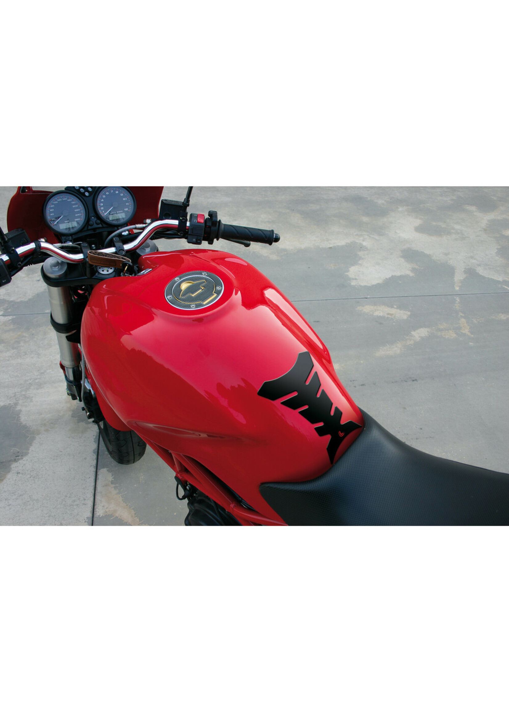 Lampa 90010 | Pro-Tank X1, zelfklevende tankpad - Carbon