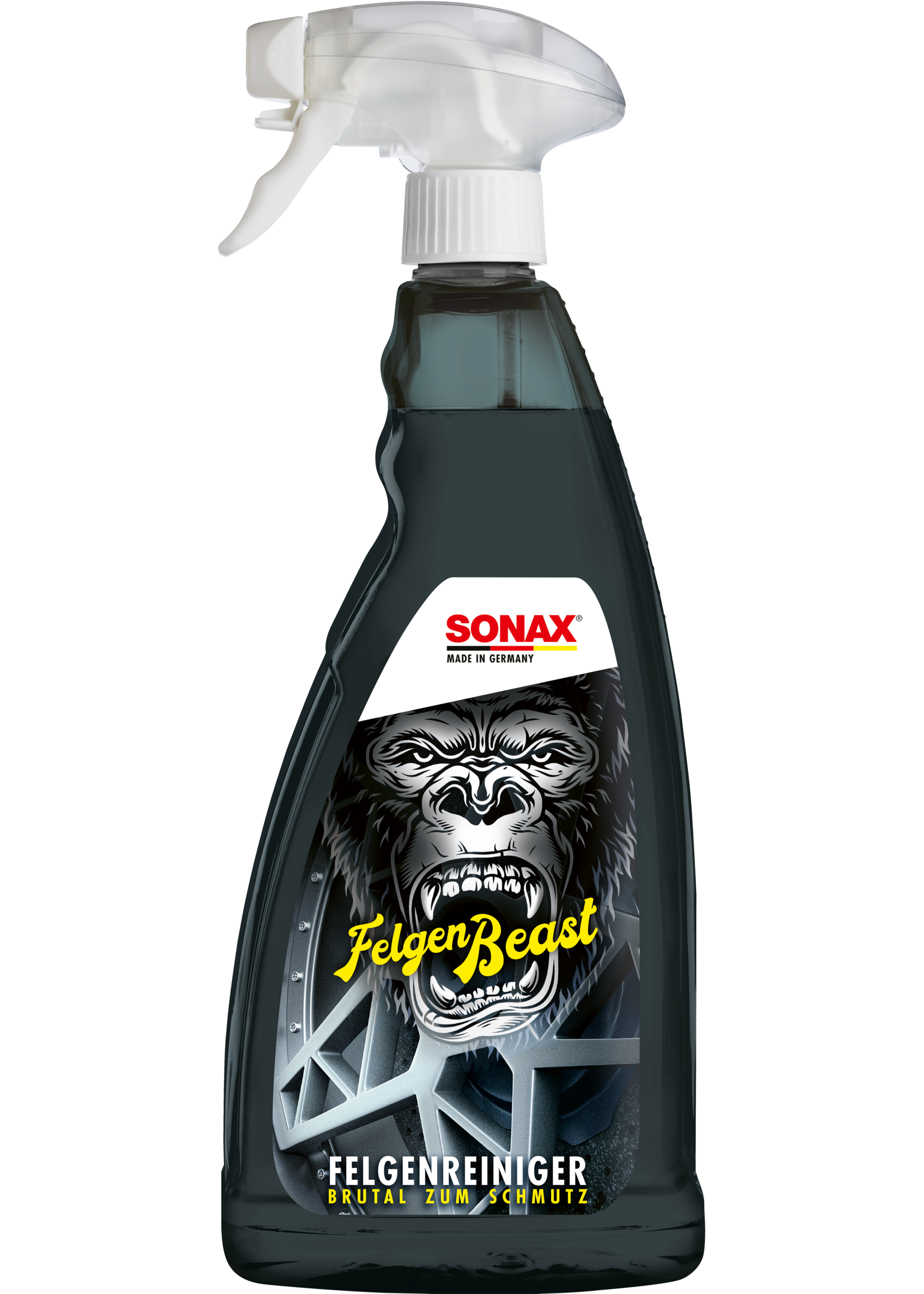 Sonax SONAX Beast Velgenreiniger | Krachtige & Zuurvrije Reiniging voor Alle Velgen