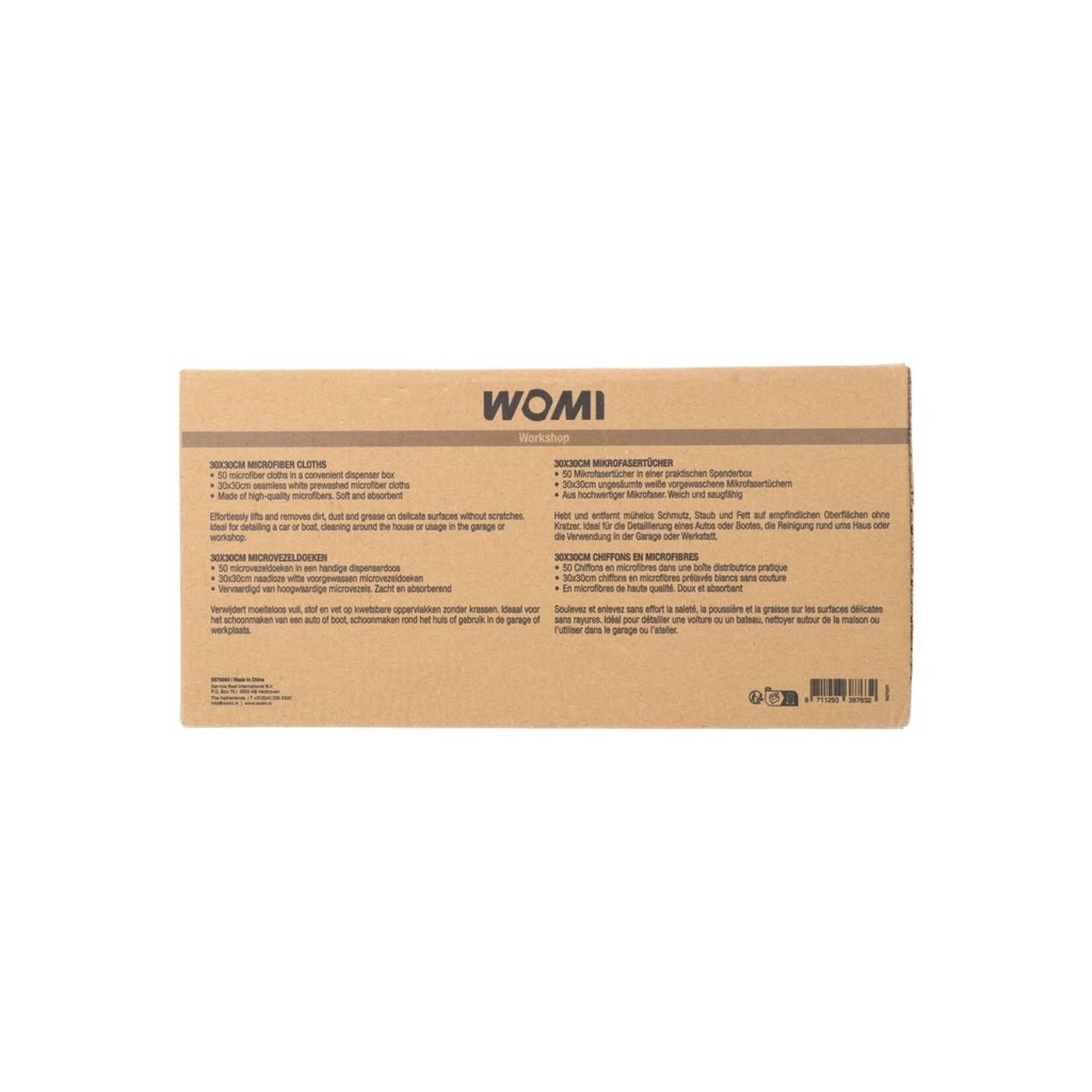 Womi Womi W660 Microvezeldoek Dispenser 50 stuks