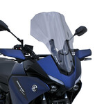 Ermax high protection windshield (49cm ) ermax for mt07 TRACER II 2020-2025 light black