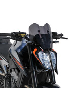 Ermax sport screen (31 cm ) ermax for 790 DUKE 2018-2025 light black