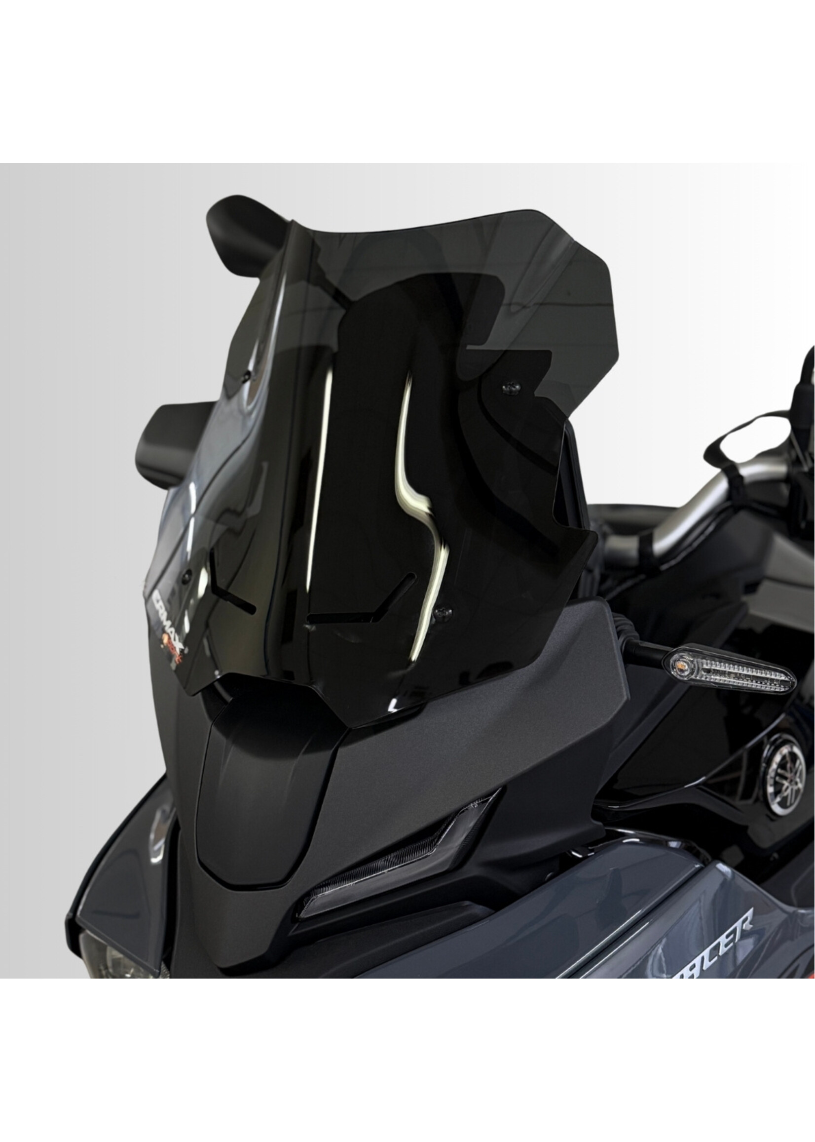 Ermax sport screen (36cm ) ermax for TRACER 9 /GT 2025 light black