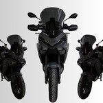 Ermax high protection windshield (50cm ) ermax for TRACER 9 /GT 2025 light black