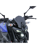 Ermax sport screen (22cm ) ermax for MT125 2020-2024 light black