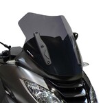 Ermax sport screen (41cm ) ermax for Metropolis 400i 2021-2022 light black