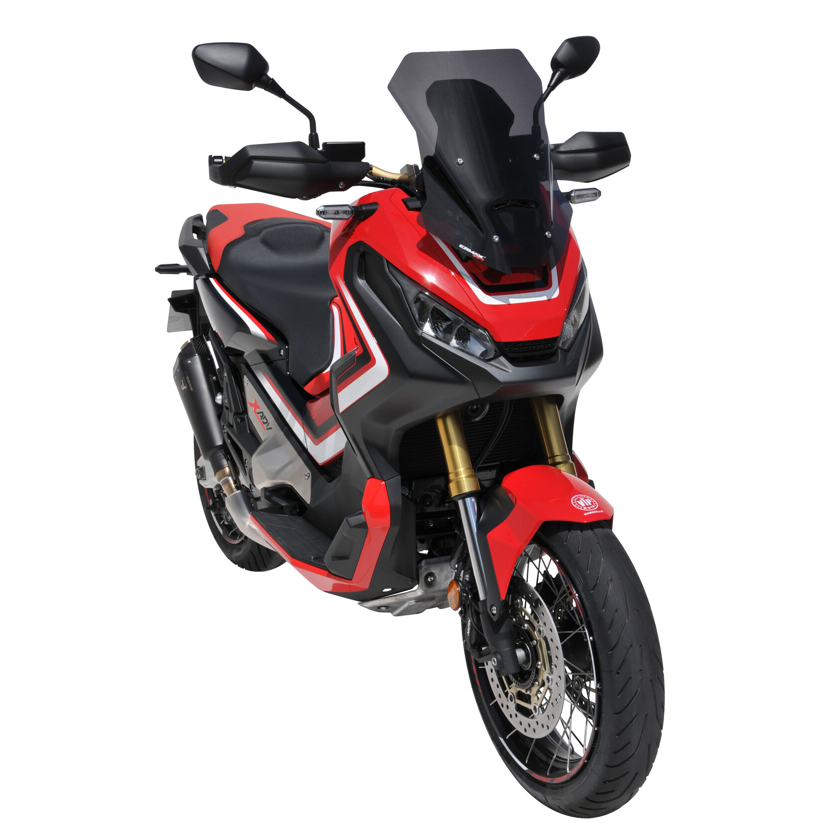 Ermax touring screen (45cm ) ermax for XADV 2017-2020 light black