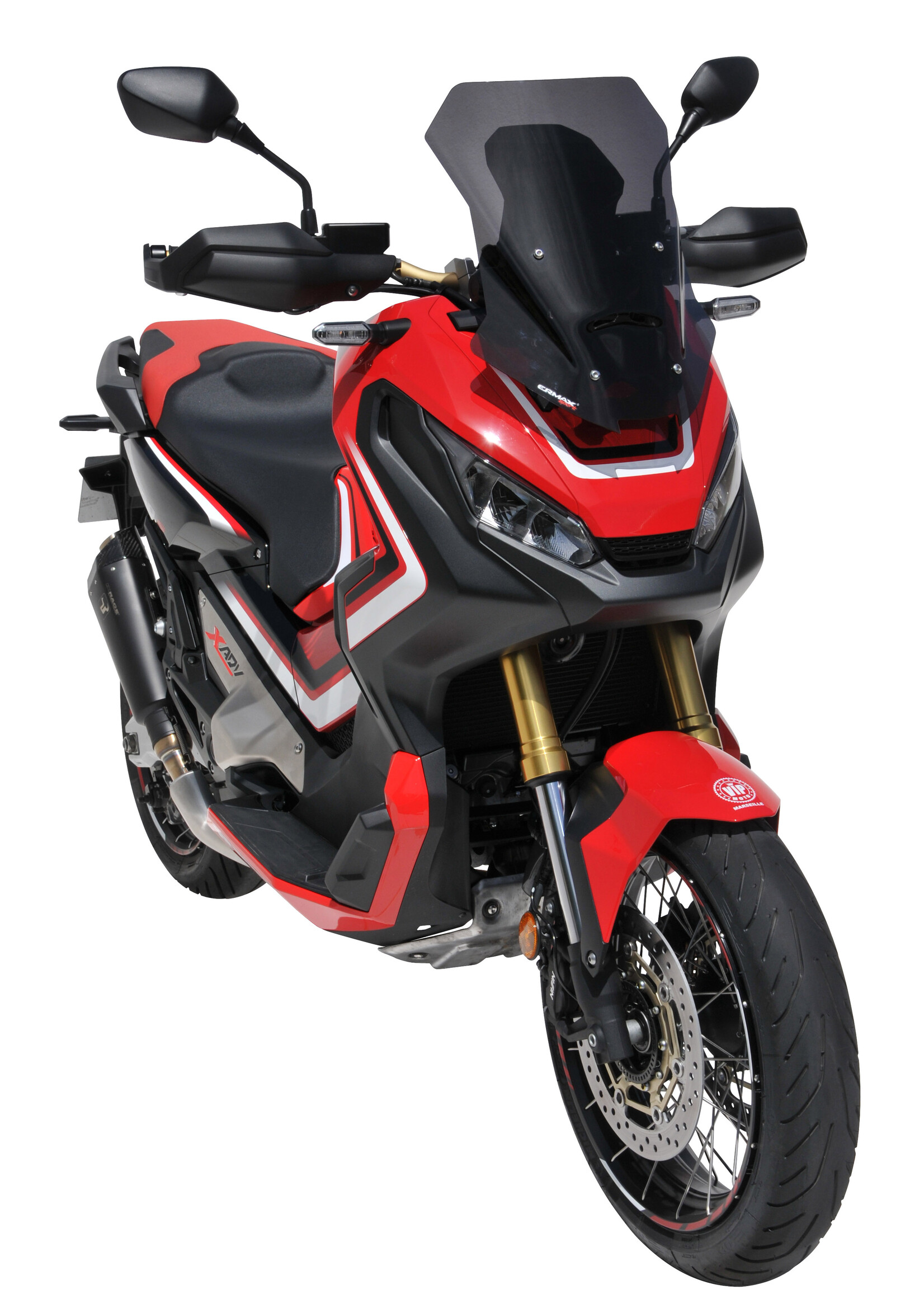 Ermax touring screen (45cm ) ermax for XADV 2017-2020 light black