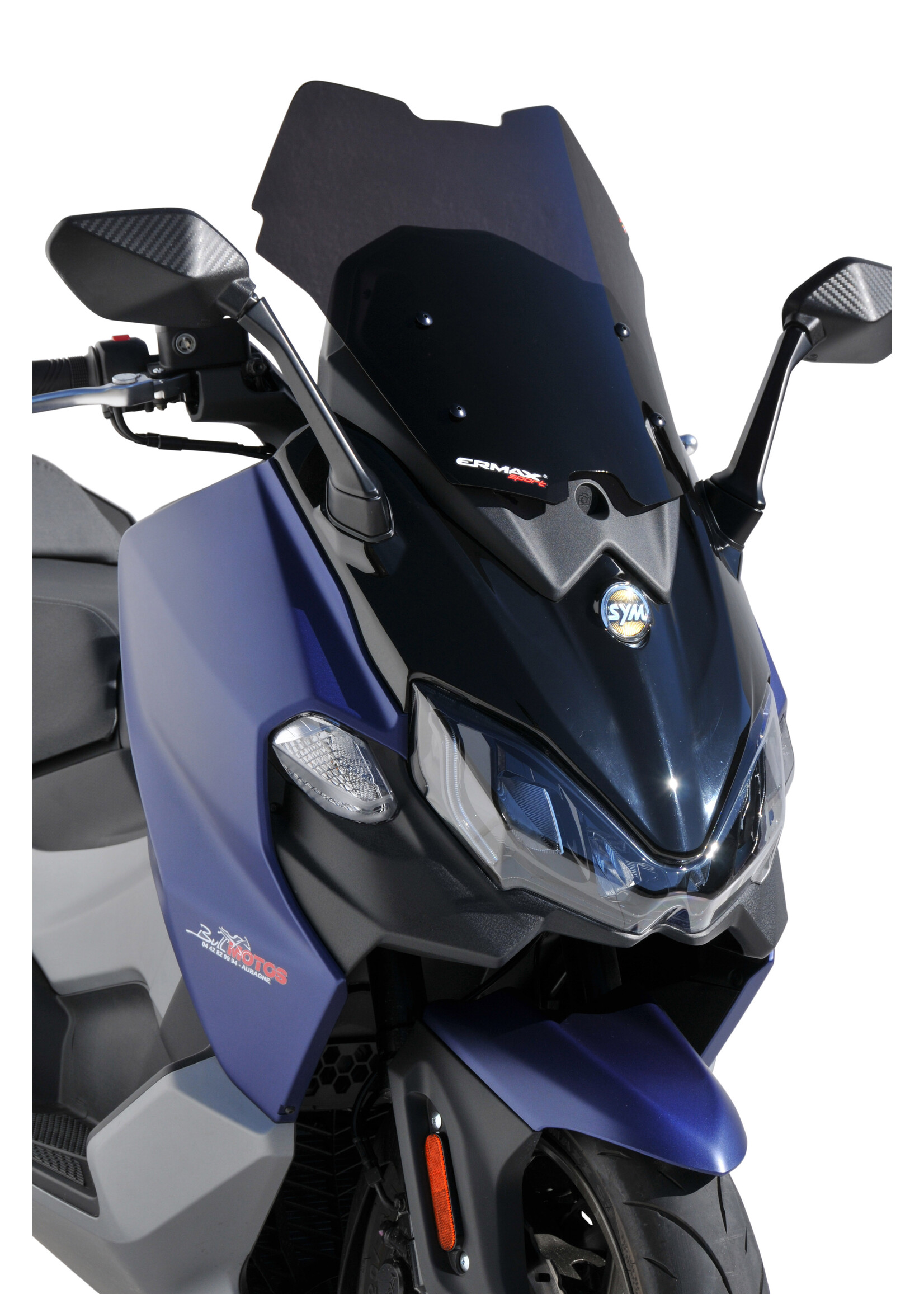 Ermax sport screen (47cm ) ermax for MAXSYM 500/508 TL 2020-2024 light black