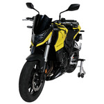 Ermax sport screen (28cm + fitting kit ) ermax for CB 750 hornet 2023-2024 noir foncé (opaque)