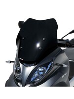 Ermax sport screen (51 cm ) ermax for MP3 350/400/500 HPE (Sport-business-Advanced sport 2018-2022 dark black (opaque )