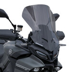 Ermax high protection windshield (50cm ) ermax for TRACER 9 / GT 2021-2024 dark black (opaque )