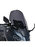 Ermax Pare brise scooter taille origine (52,5cm ) ermax for TMAX 560 2022-2025 dark black (opaque )