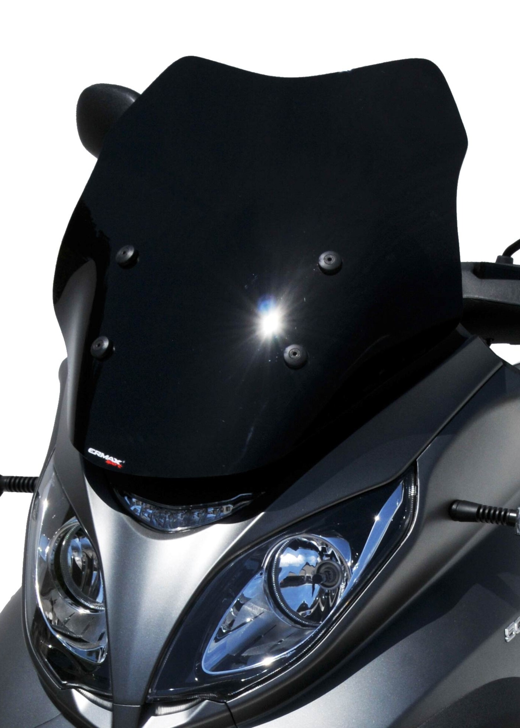 Ermax sport screen (51 cm ) ermax for MP3 350/400/500 HPE (Sport-business-Advanced sport 2018-2022 light black