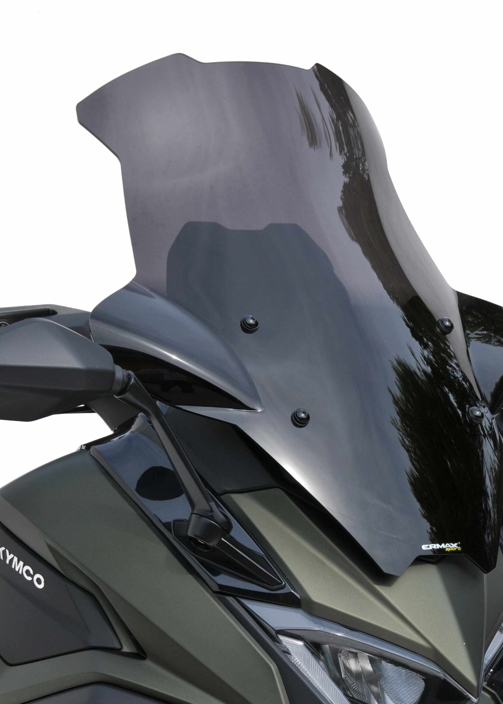 Ermax pare brise scooter touring (63cm ) ermax for CV3 2022-2024 light black