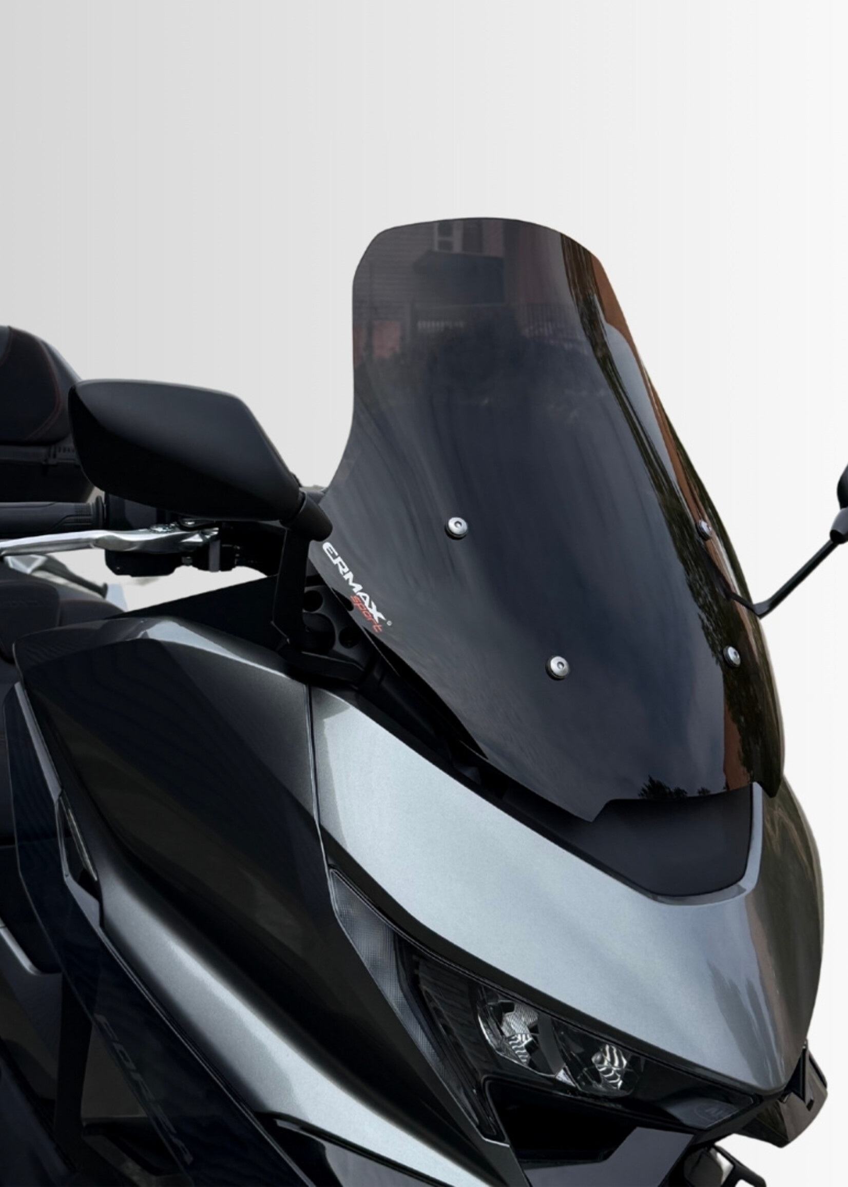 Ermax Pare brise scooter taille origine (50 cm ) ermax for Forza 750 2025-2026 light black