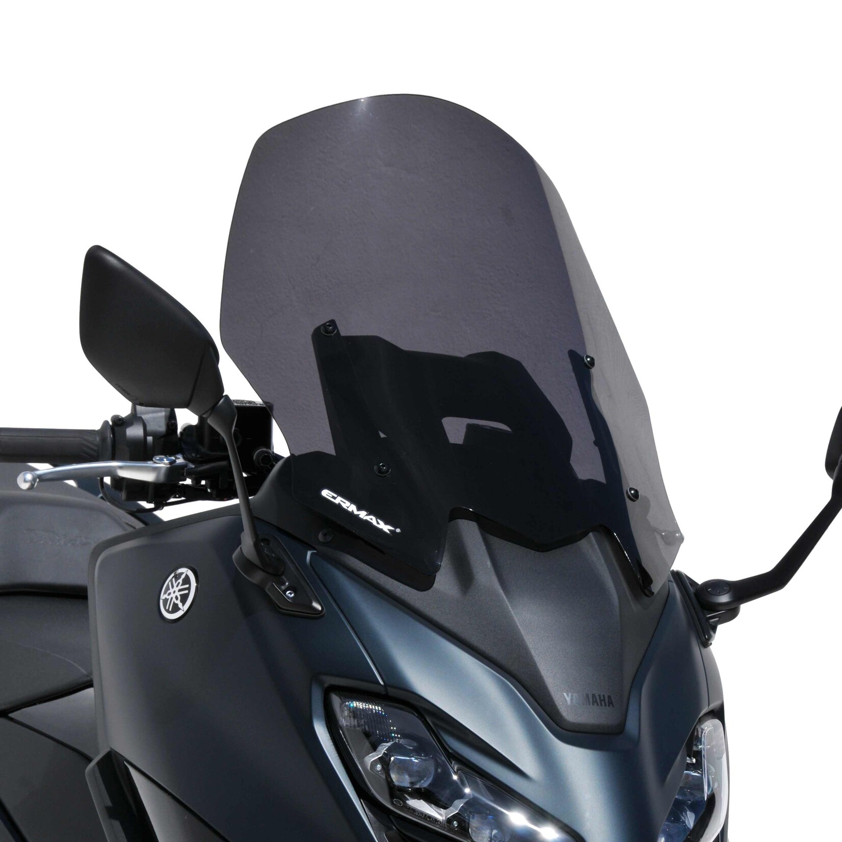 Ermax Pare brise scooter taille origine (52,5cm ) ermax for TMAX 560 2022-2025 light black