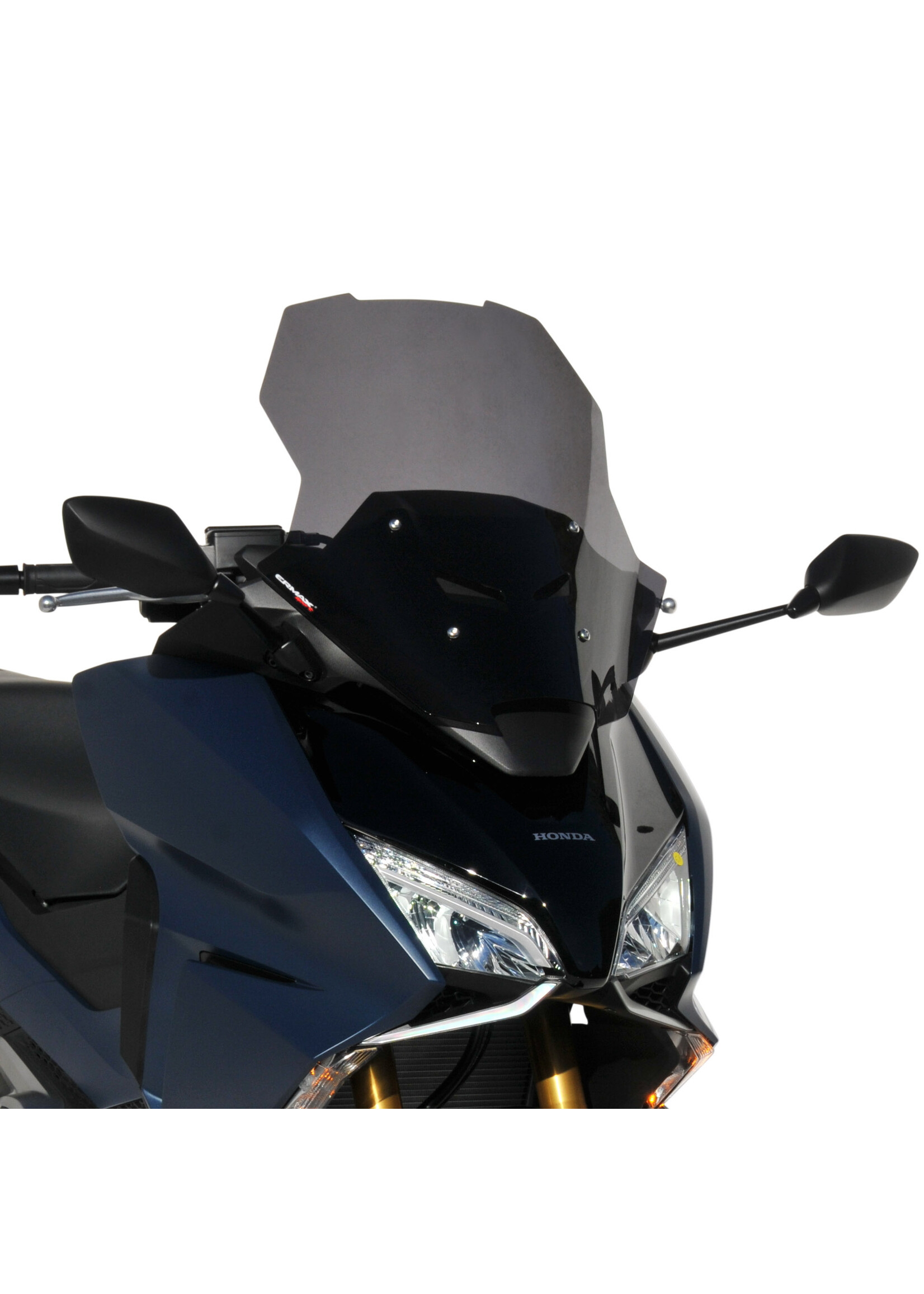 Ermax sport screen (48cm with prises air ) ermax for Forza 750 2021-2024 light black