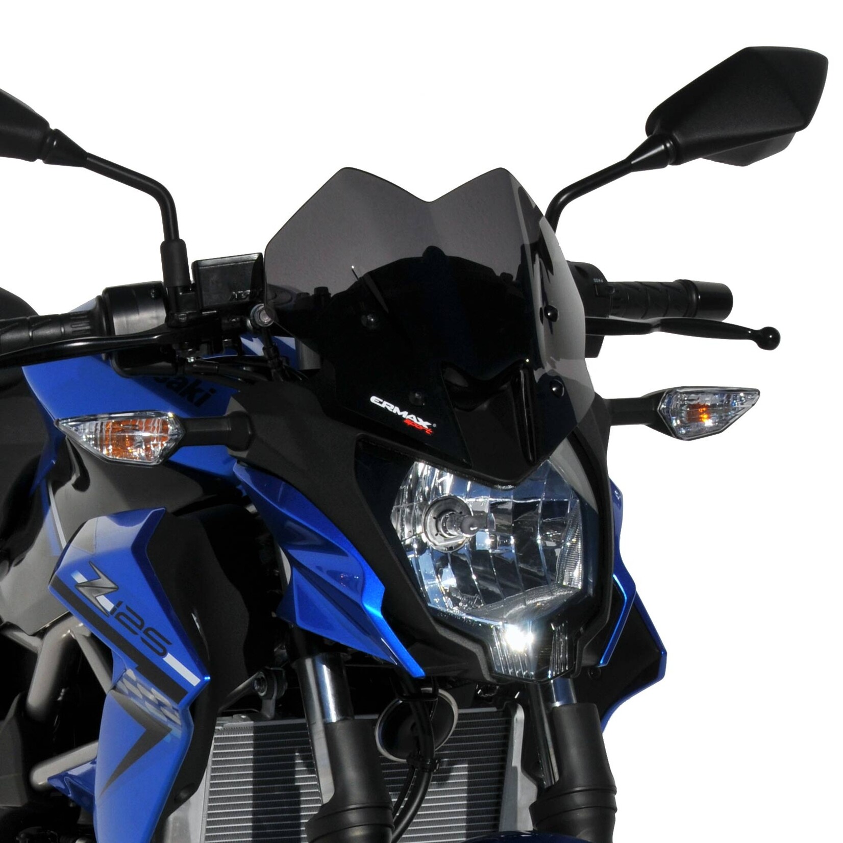 Ermax sport screen (26 cm ) ermax for Z 125 2019-2024 light black
