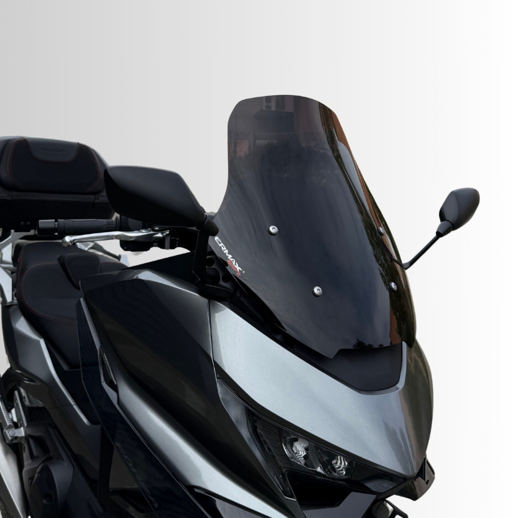 Ermax Pare brise scooter taille origine (50 cm ) ermax for Forza 750 2025-2026 light black
