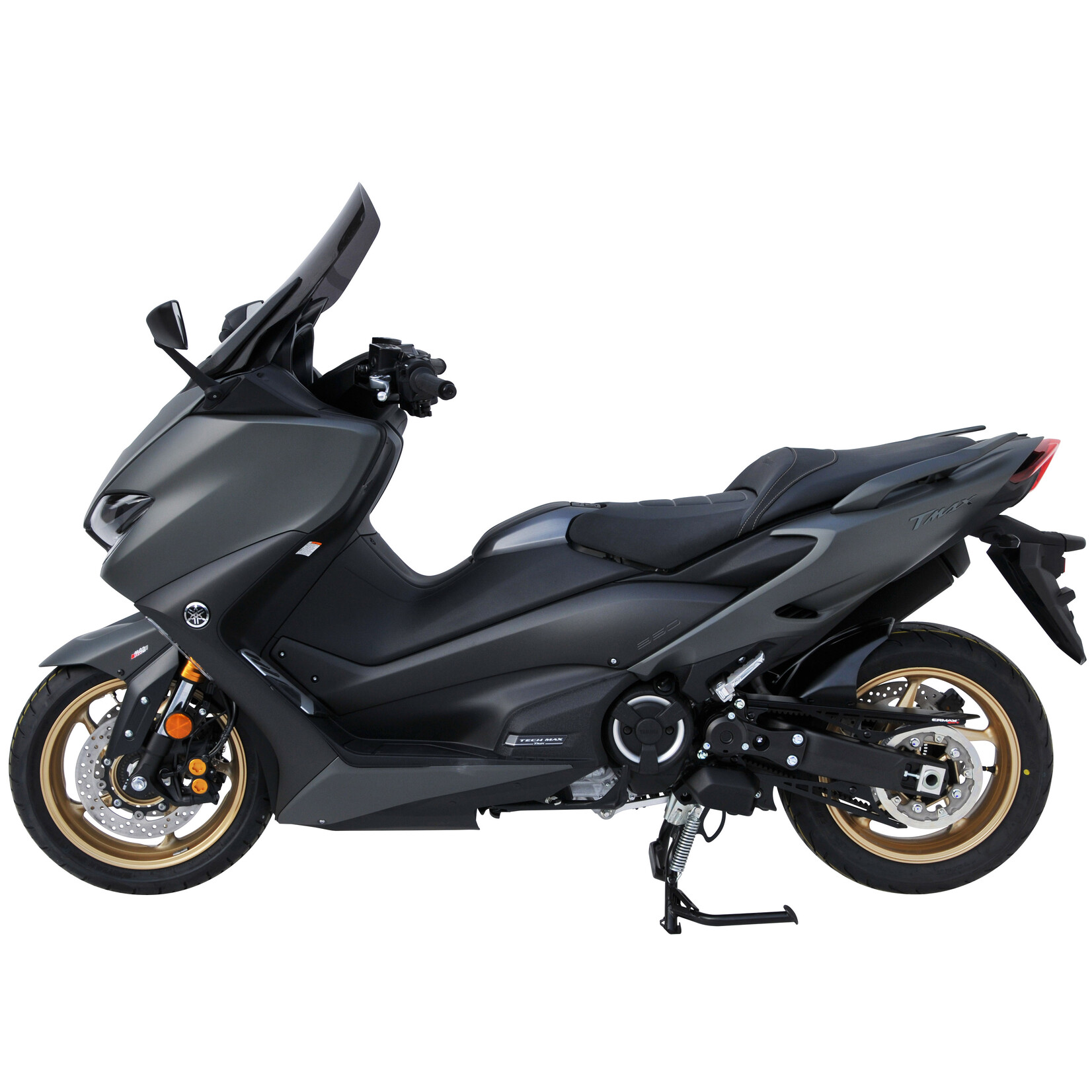 Ermax pare brise scooter taille origine ermax for tmax 560 2020 -2021 light black