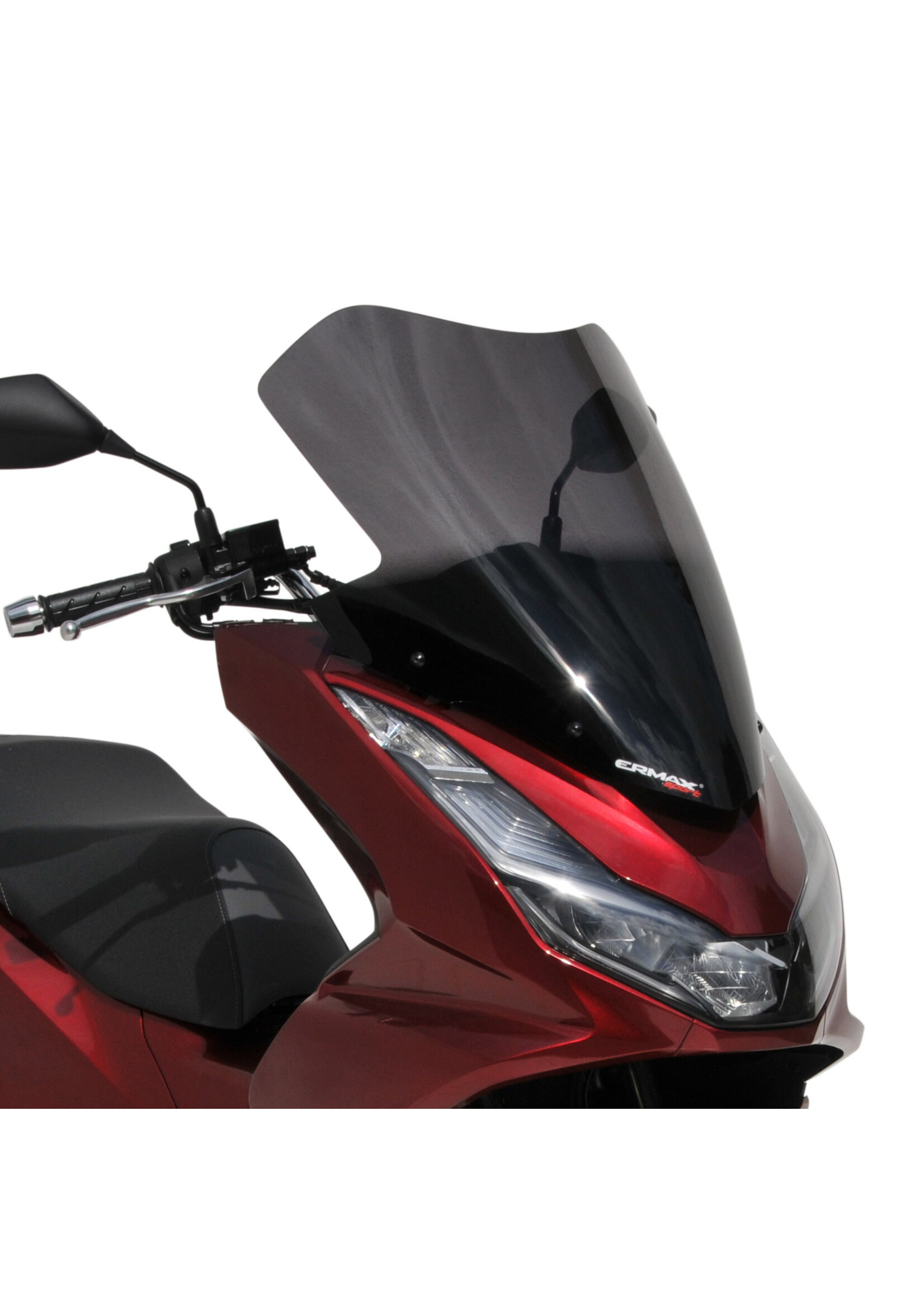 Ermax Pare brise scooter sport touring (53cm ) ermax for PCX 125/150 2021-2024 light black