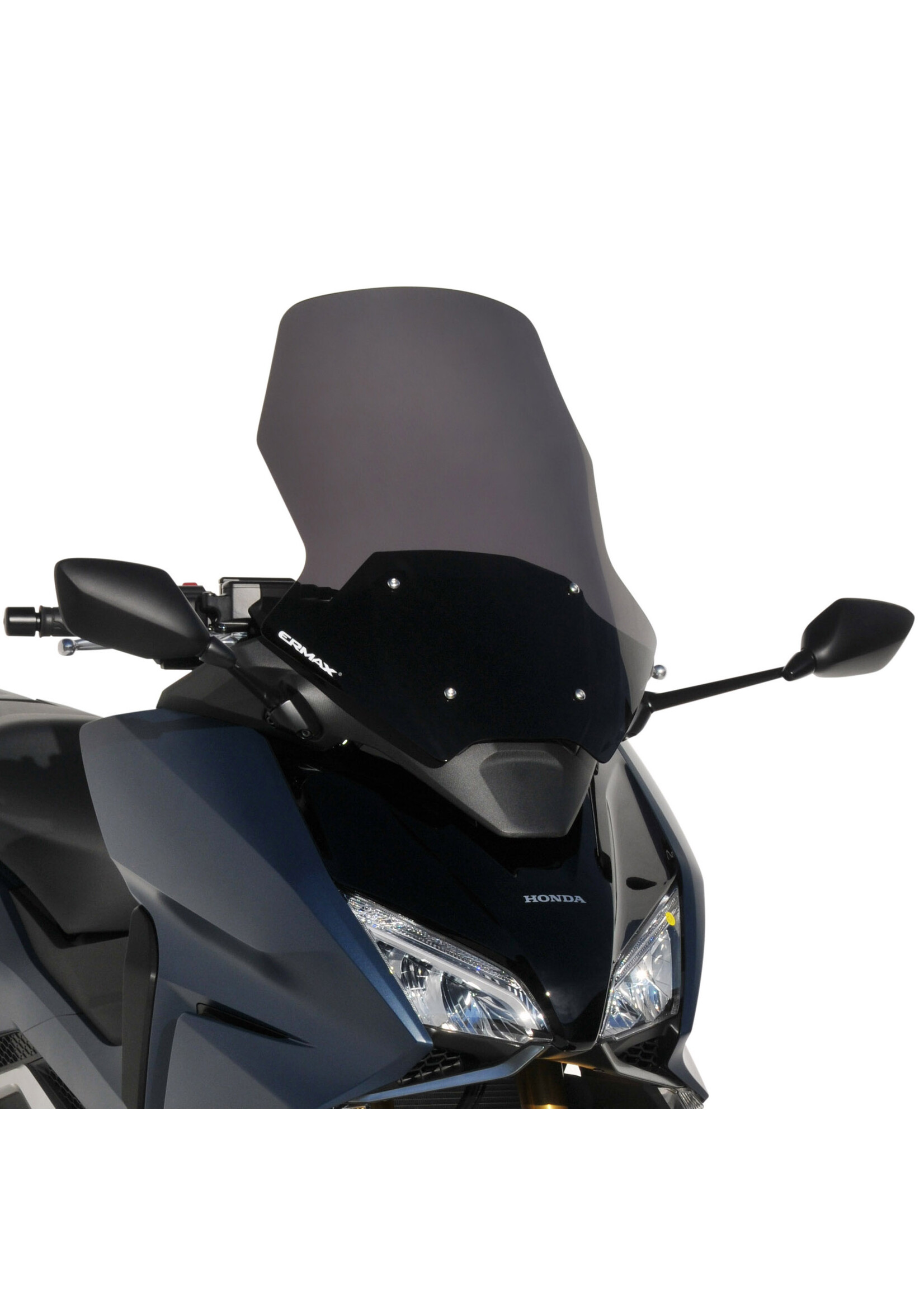 Ermax original size screen (52cm ) ermax for Forza 750 2021-2024 light black