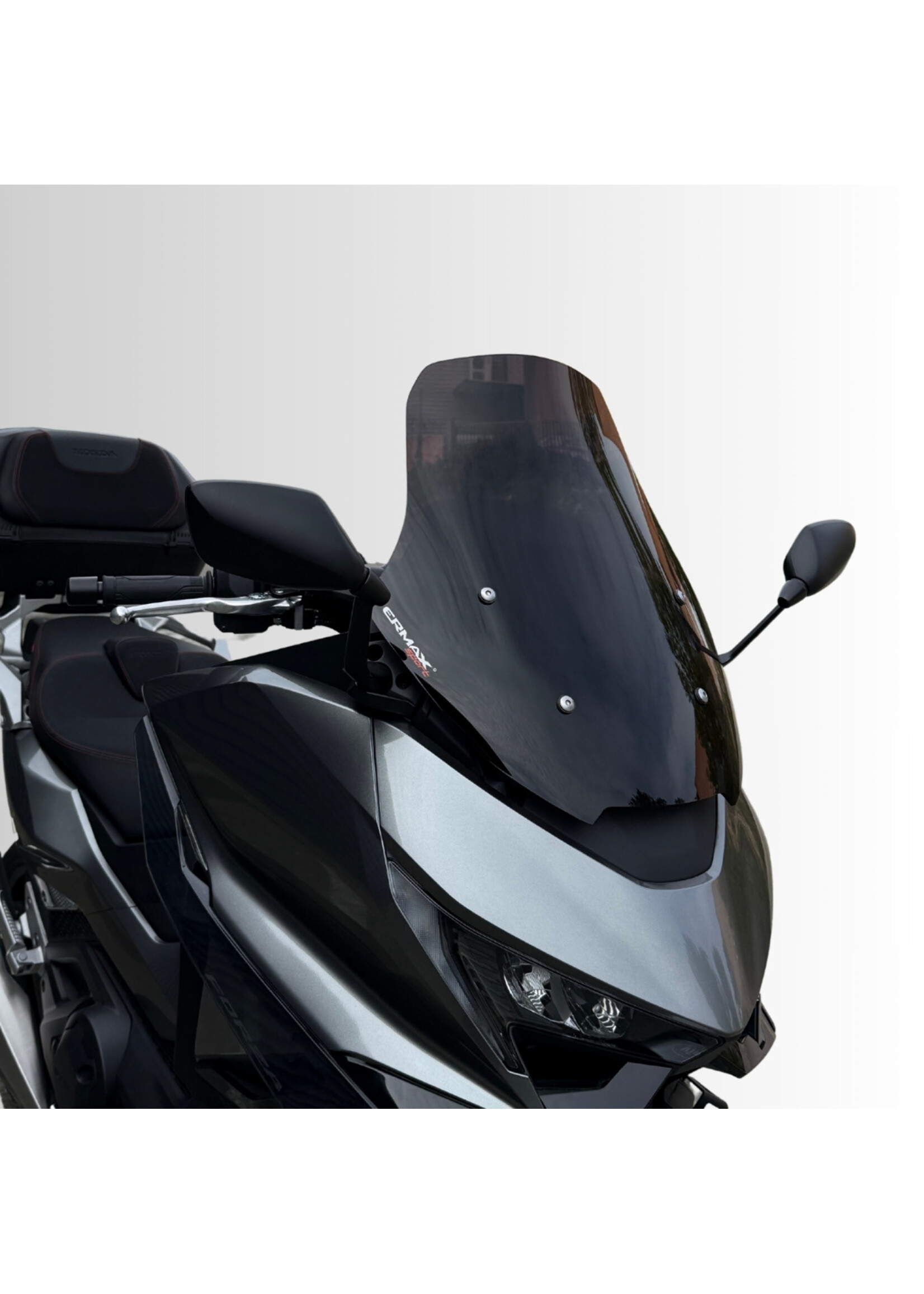 Ermax Pare brise scooter taille origine (50 cm ) ermax for Forza 750 2025-2026 light black