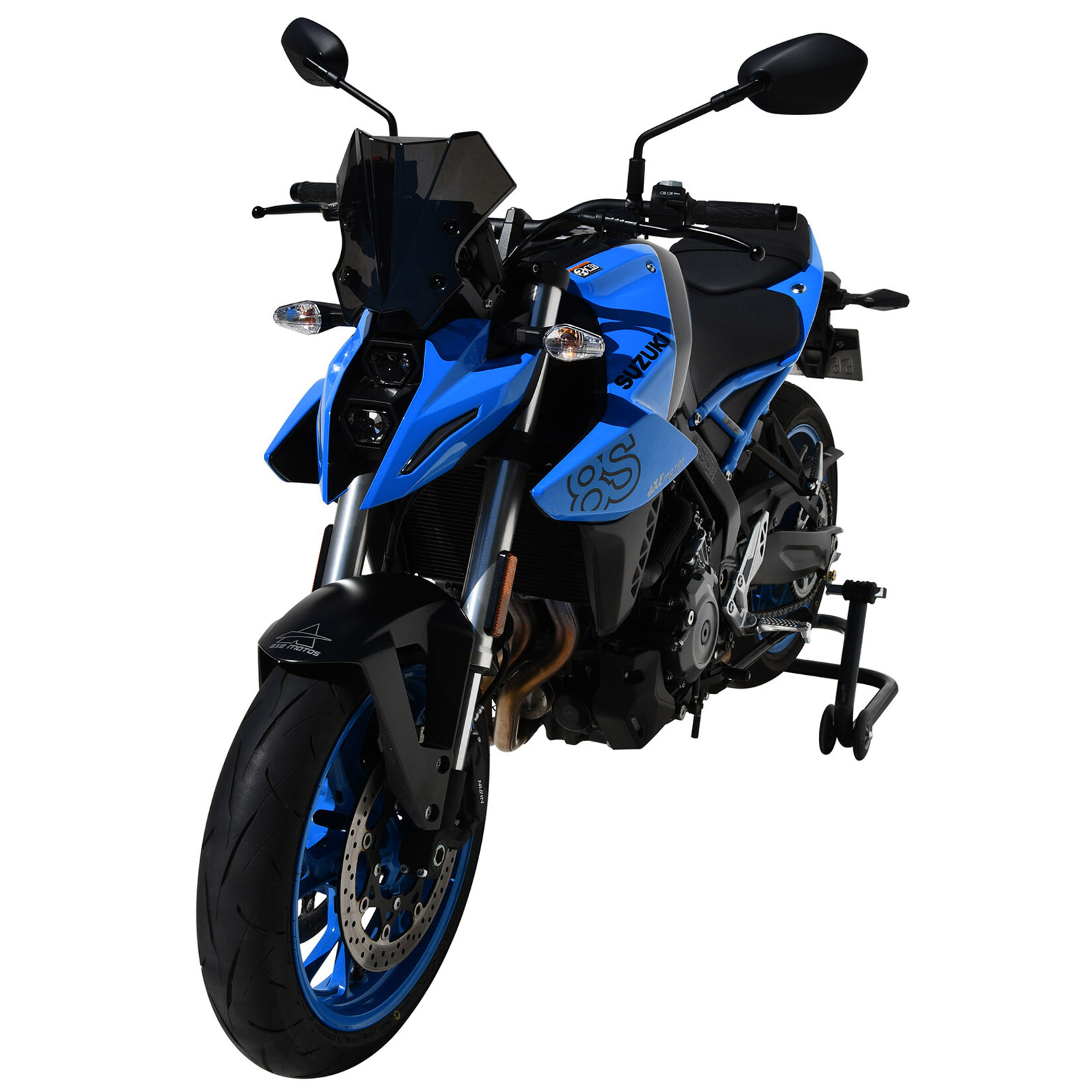 Ermax hypersport screen ermax for GSX 8S 2023/2026 + fitting kit