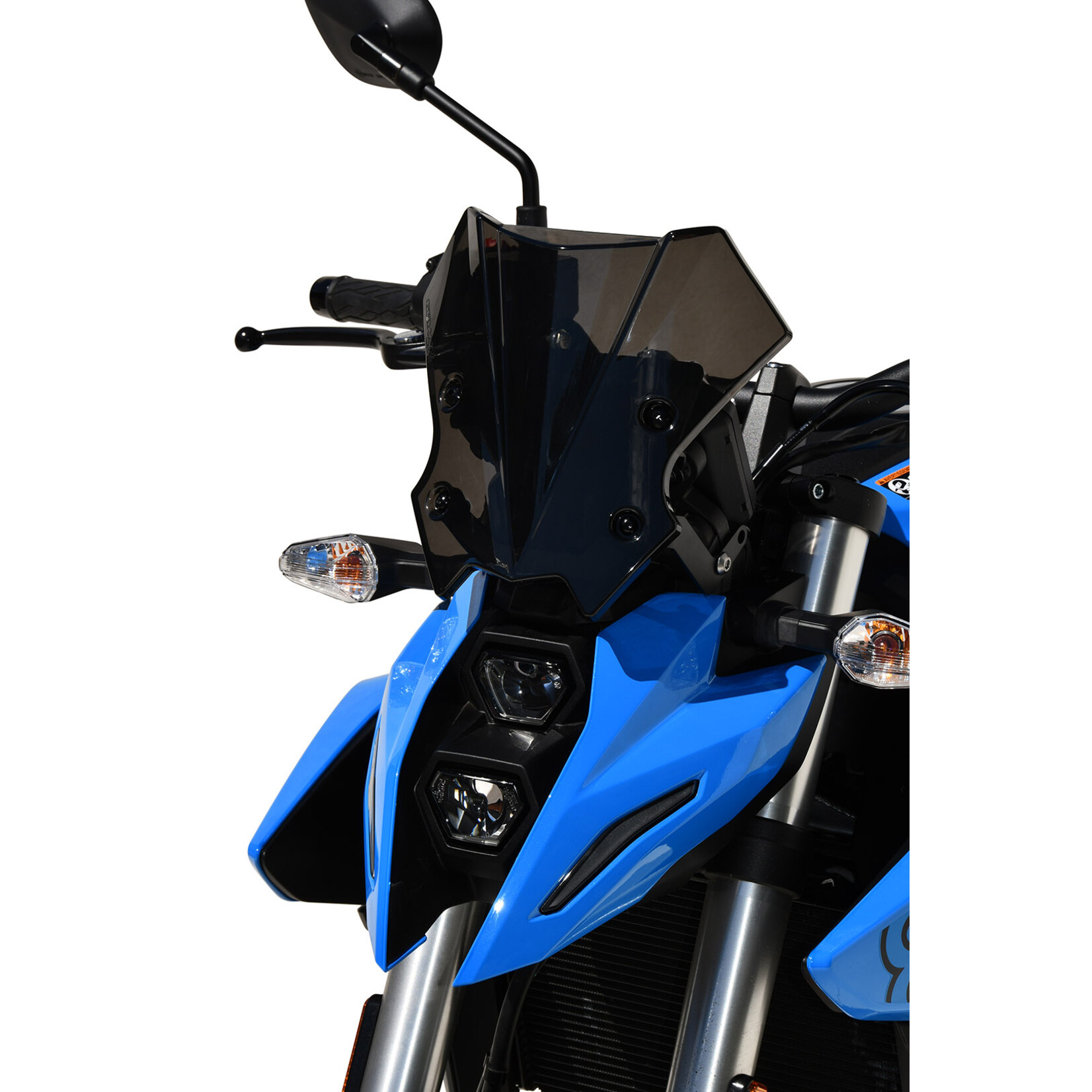 Ermax hypersport screen ermax for GSX 8S 2023/2026 + fitting kit