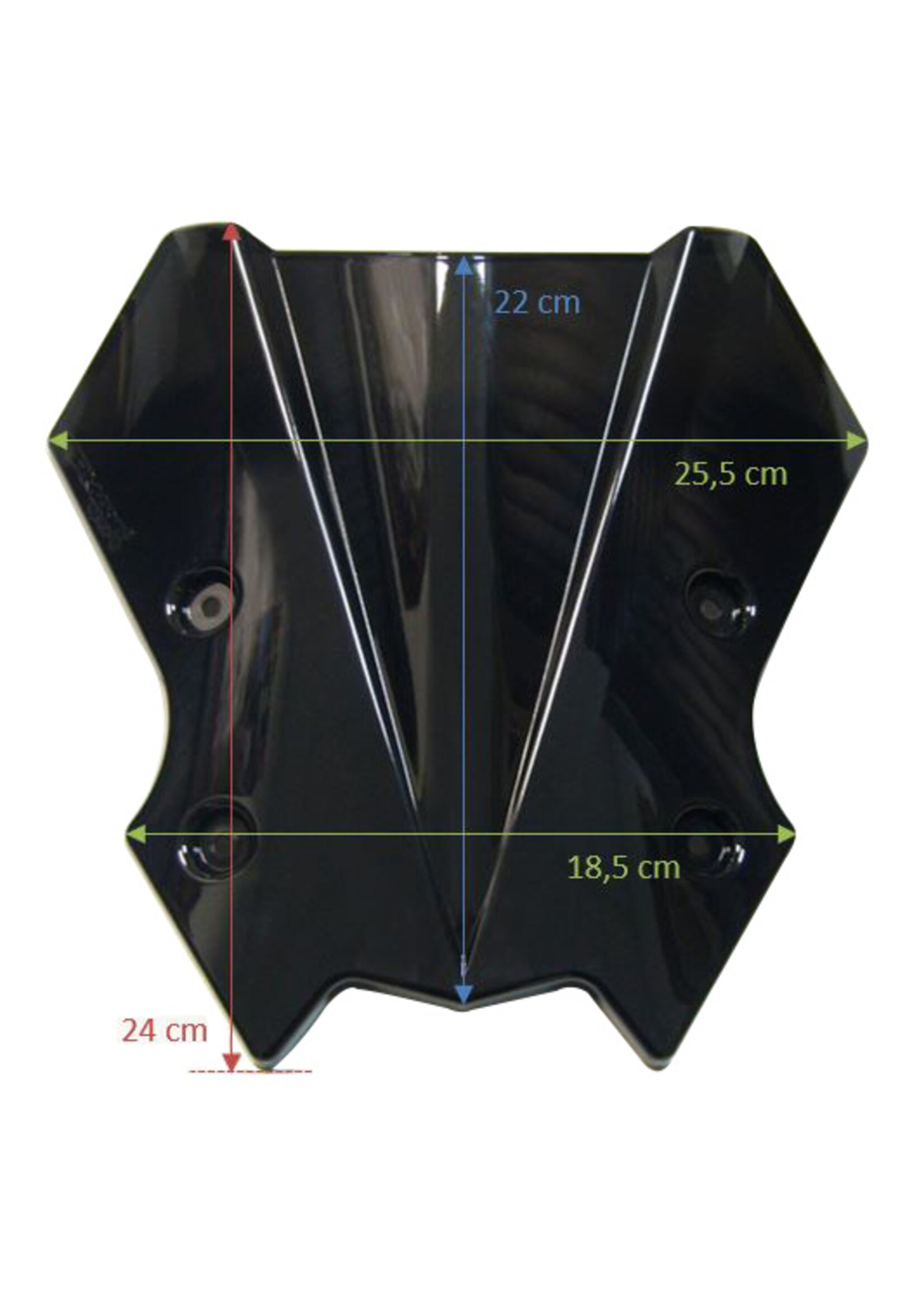 Ermax hypersport screen ermax GSX S 1000 2022/2026 with fitting kit