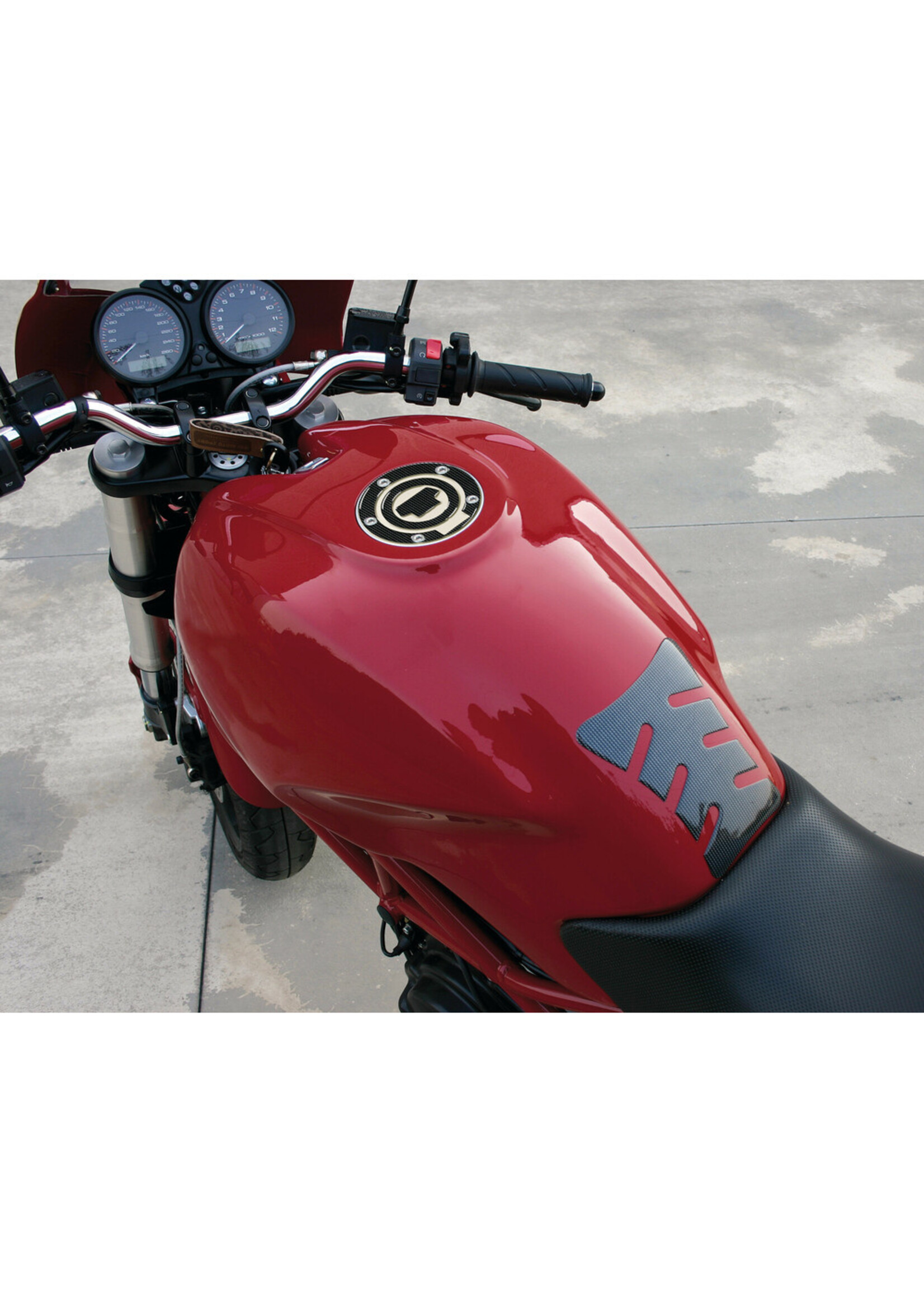 Lampa Fuel cap cover - Carbon - compatible for - Yamaha (5 fori)