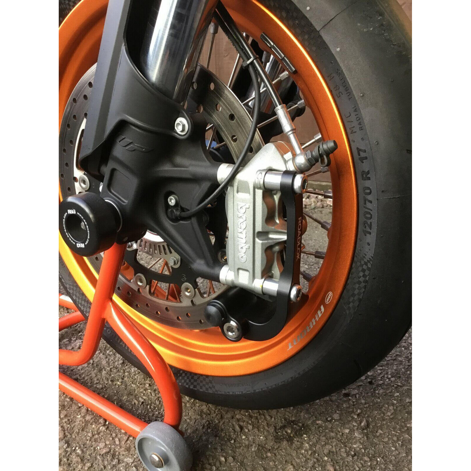 Roadlok ROADLOK XRA-100L Integrated Disc Lock 100mm Left Side