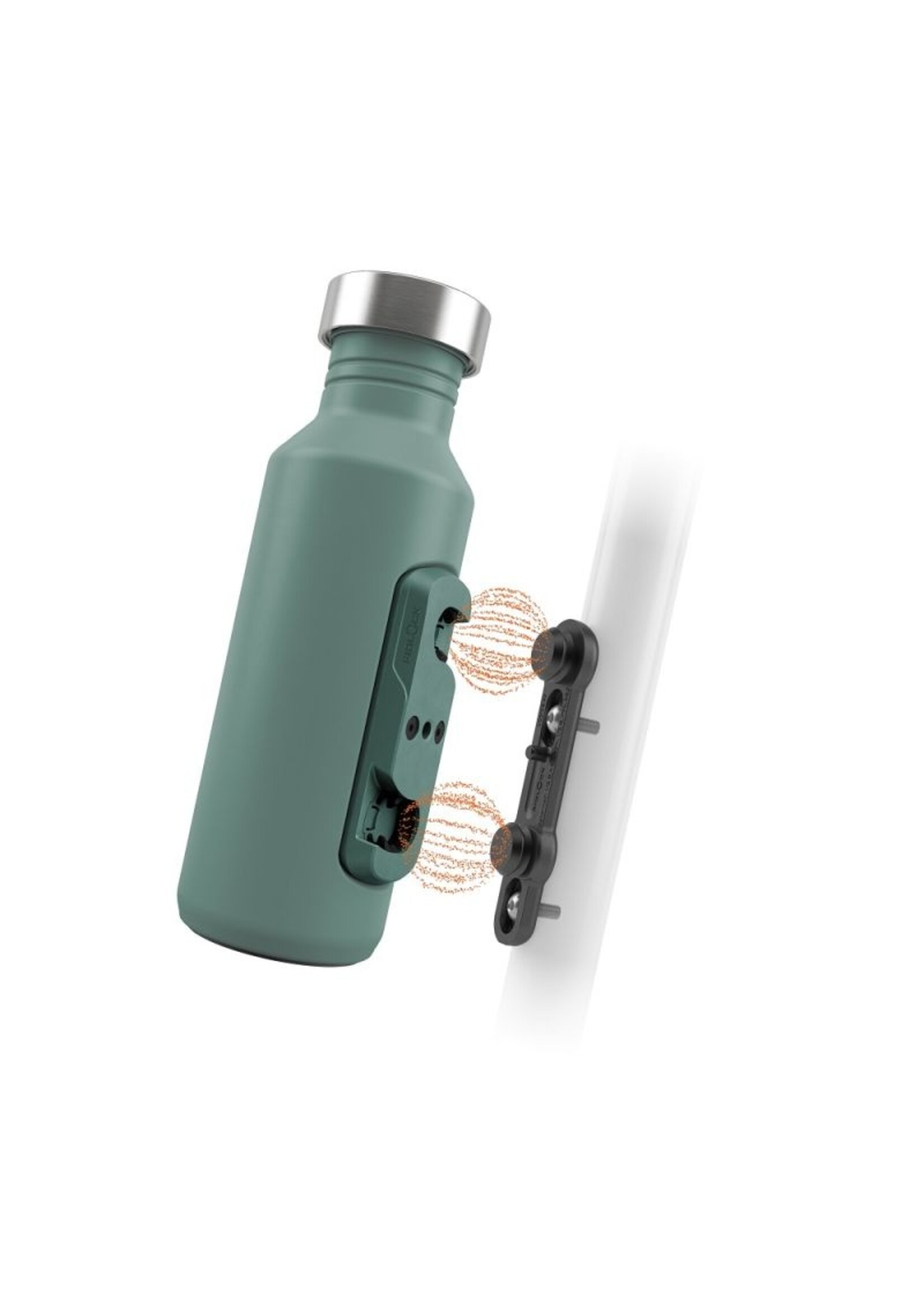 Fidlock TWISt single steel bottle 600, No base
