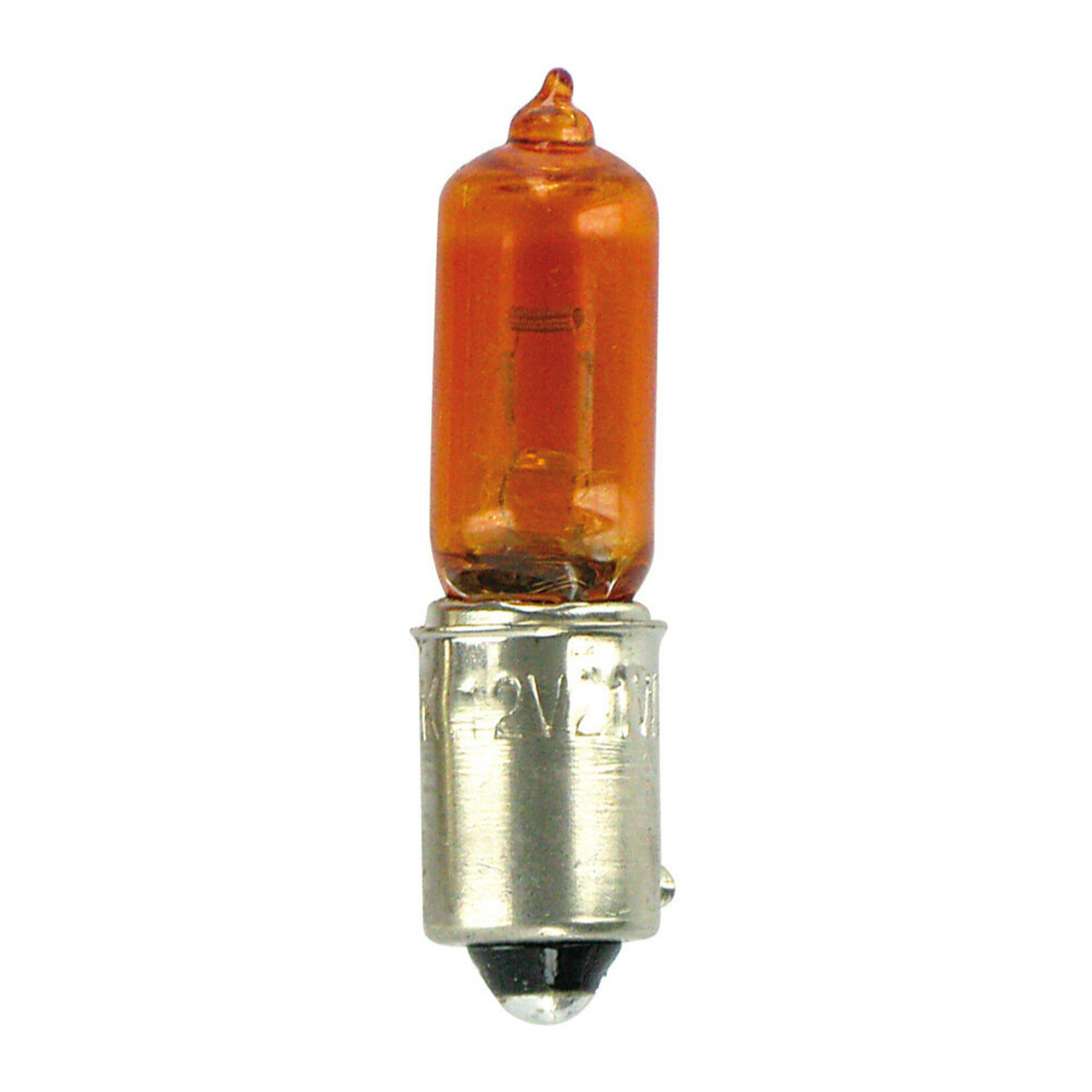 Lampa 12V halogeen microlamp - HY21W - 21W - BAY9s - 2 stuks - Doos - Amber