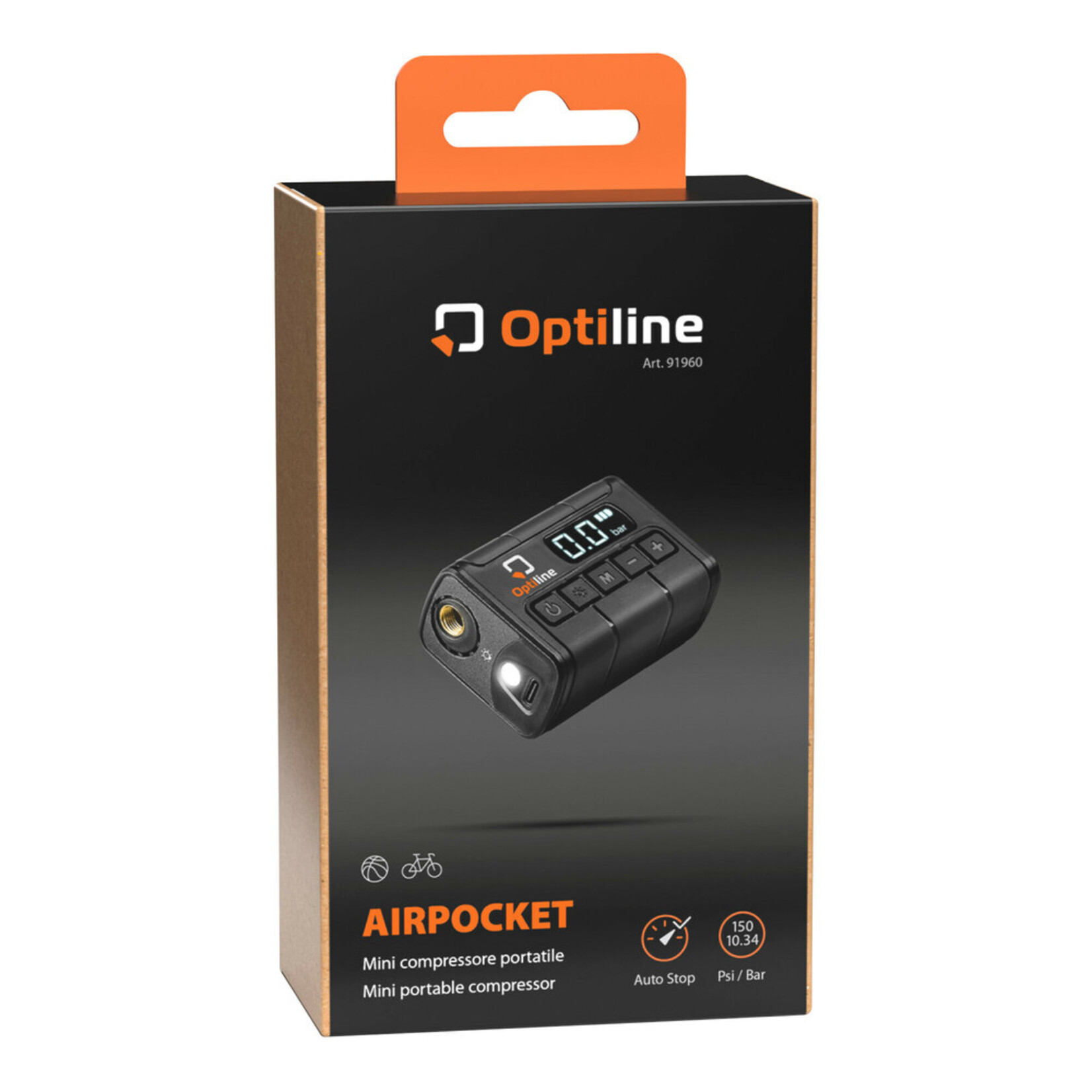 Lampa Airpocket, Mini portable compressor