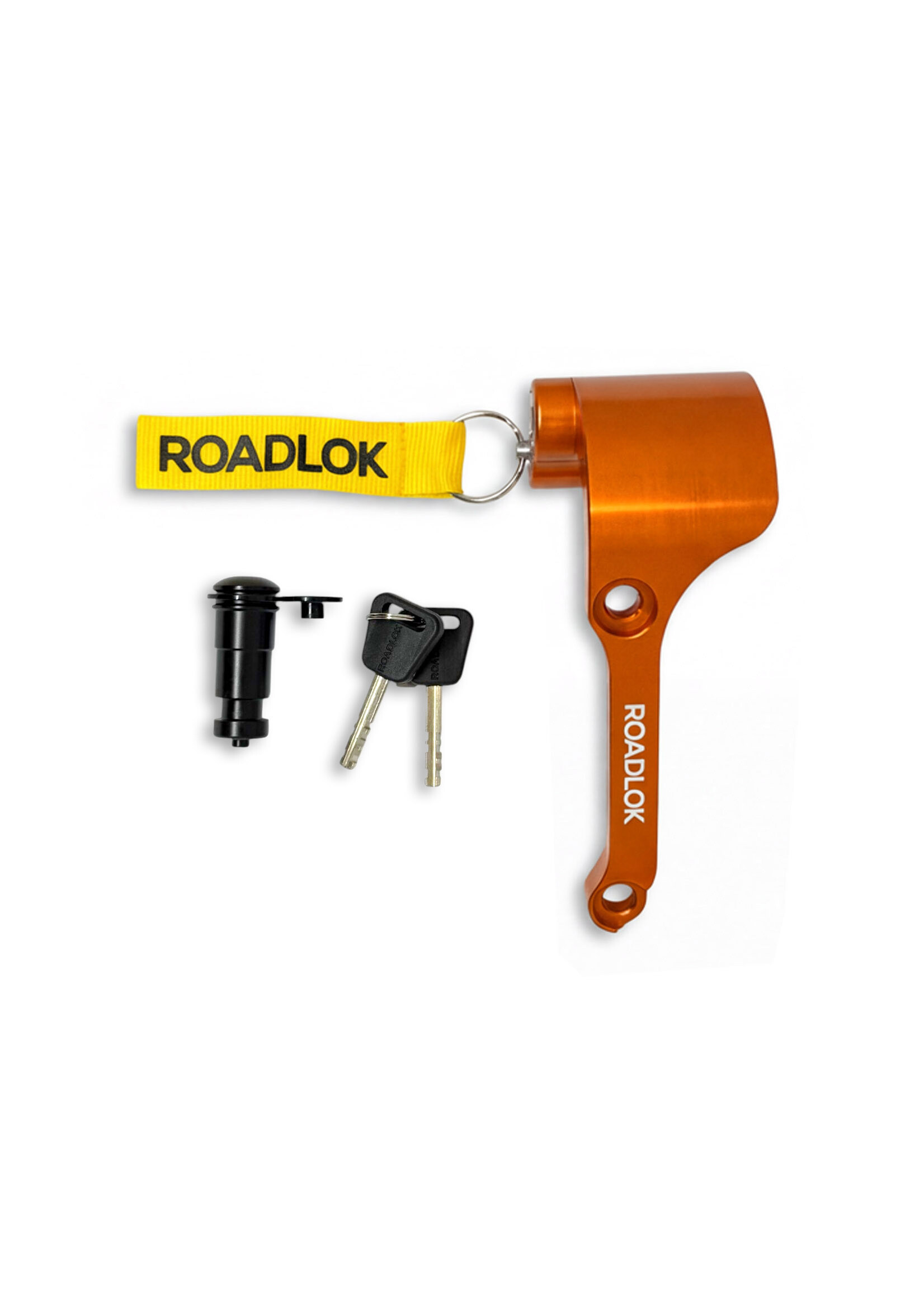 Roadlok ROADLOK XRA-100R-Premium - Eurosport 100mm RIGHT in Premium ORANGE Anodize